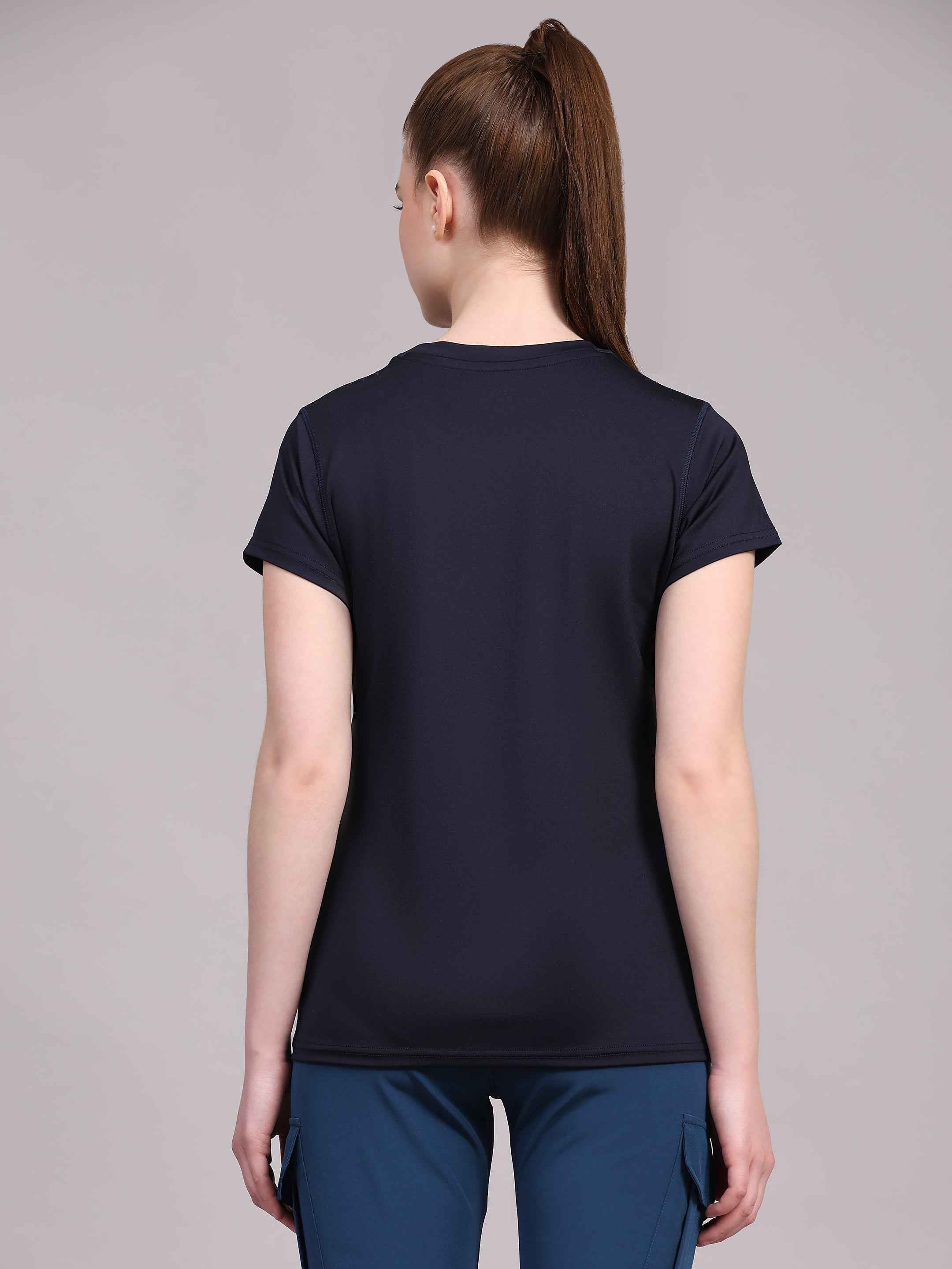 Dpassion Women CoreFlex Midnight Navy Essential Performance T-Shirt