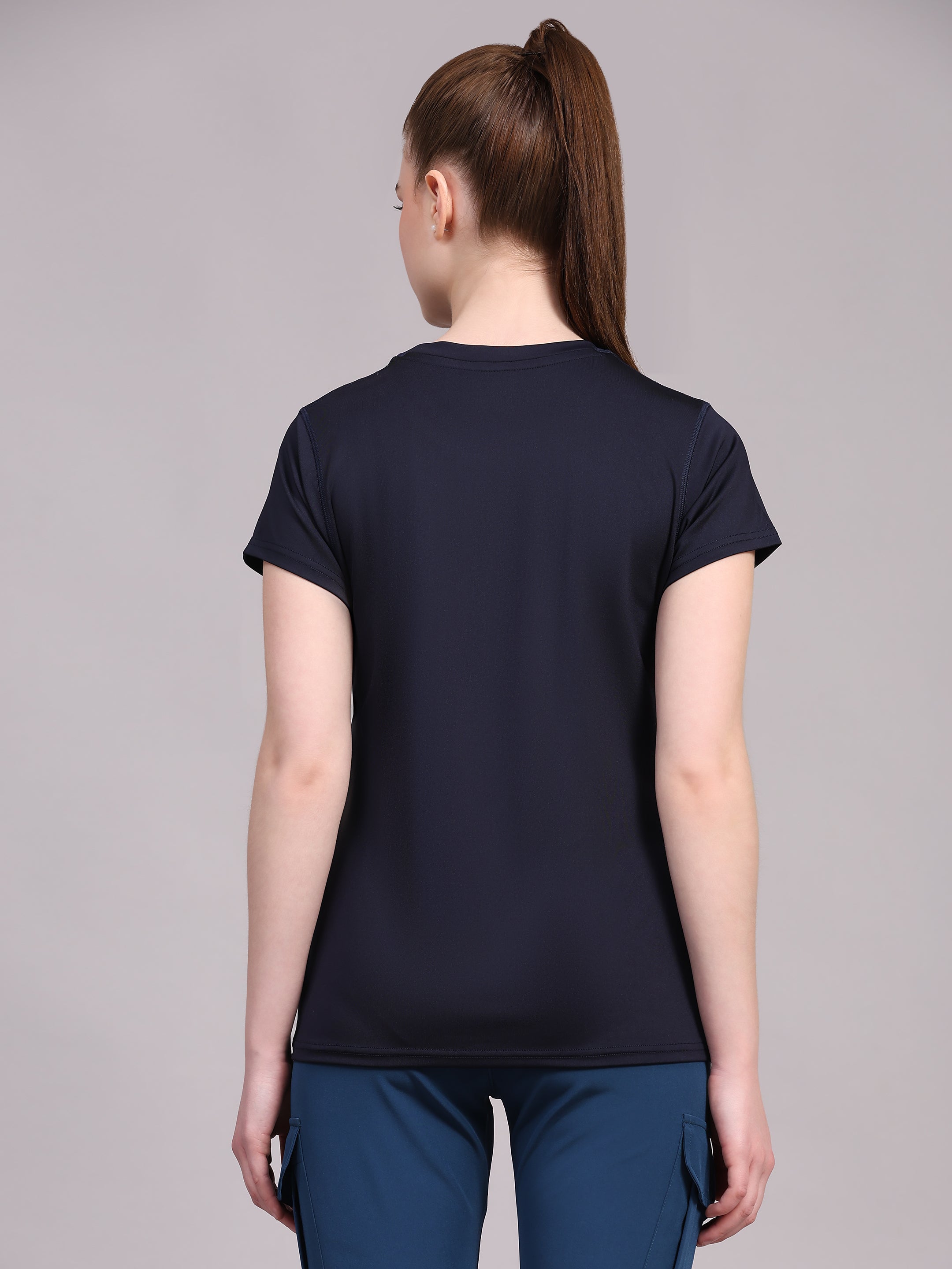 Imported Taiwan 4 way Lycra 190 GSM Women T-Shirt