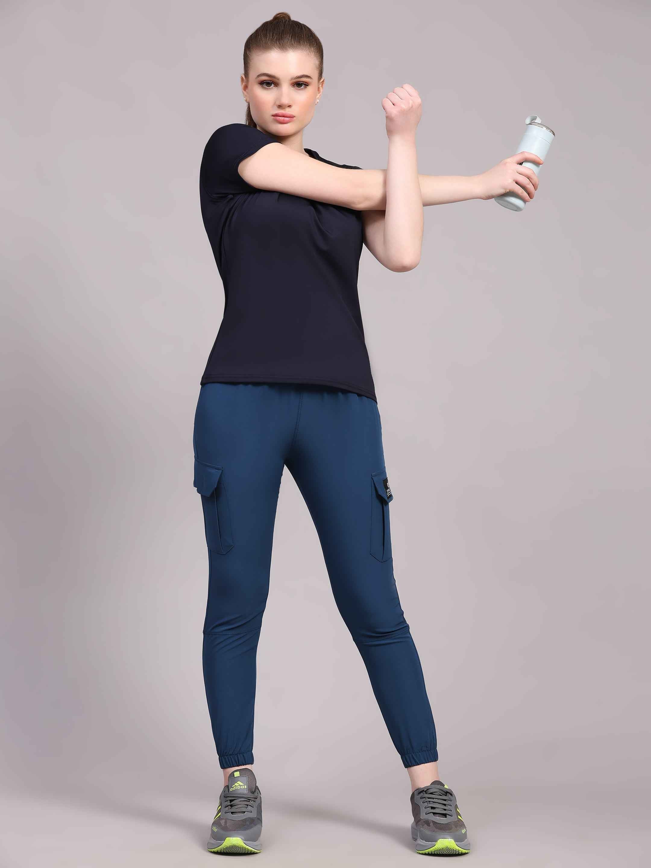 Dpassion Women CoreFlex Midnight Navy Essential Performance T-Shirt