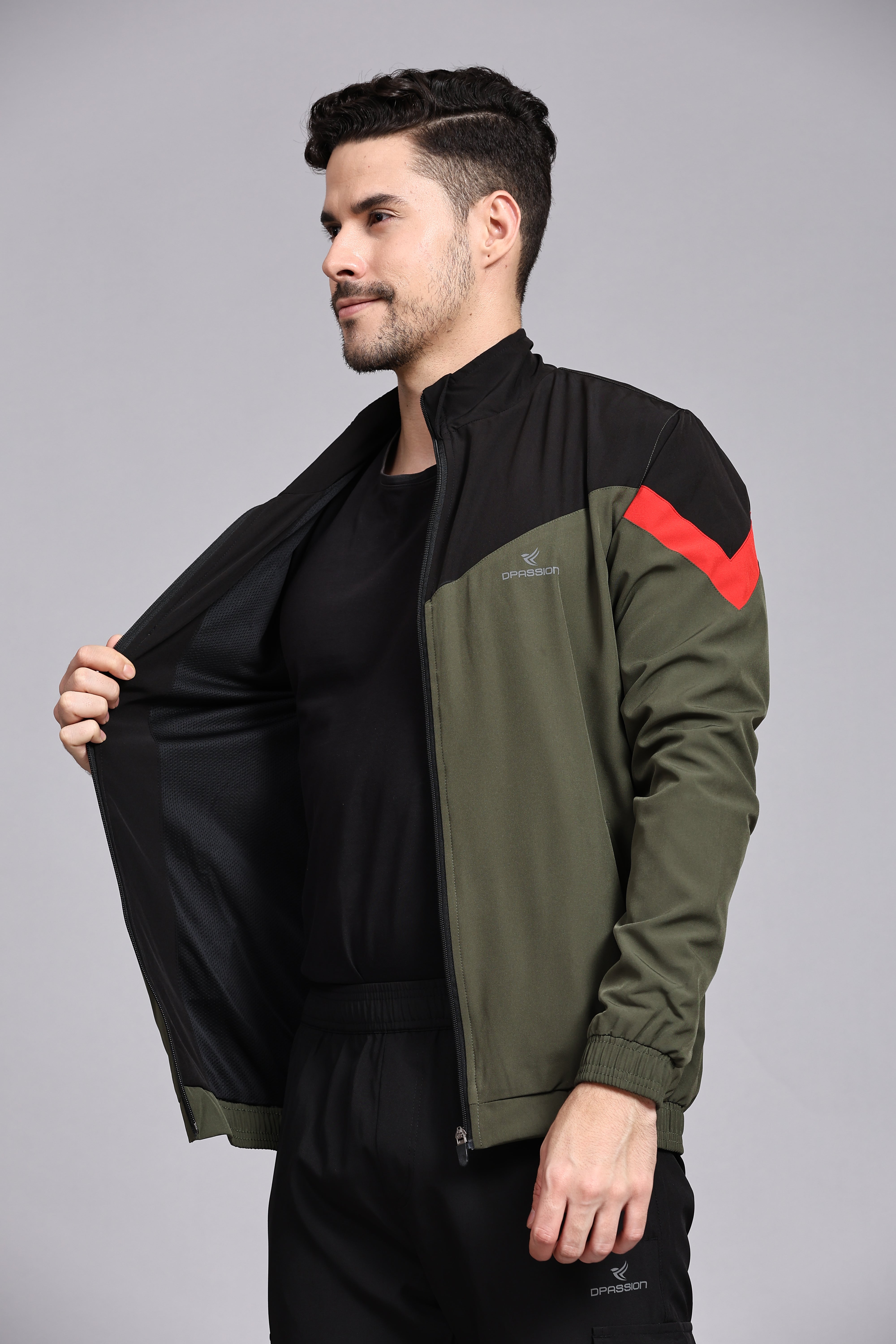 NS Lycra 150 GSM Men Sports Jacket