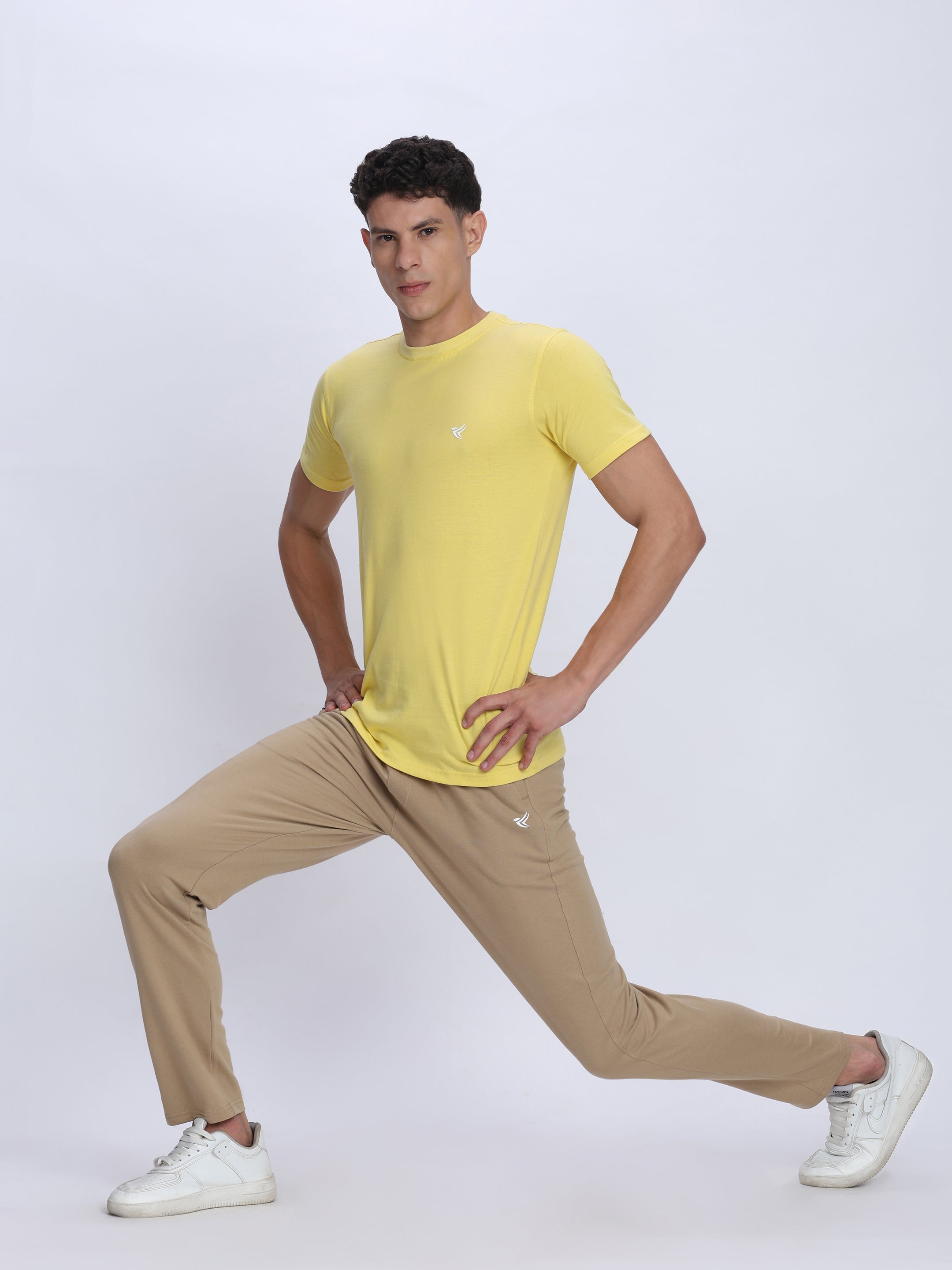 Men's Premium Cotton Terry Track Pant | Cozy Stretch Fit for Gym & Casual.