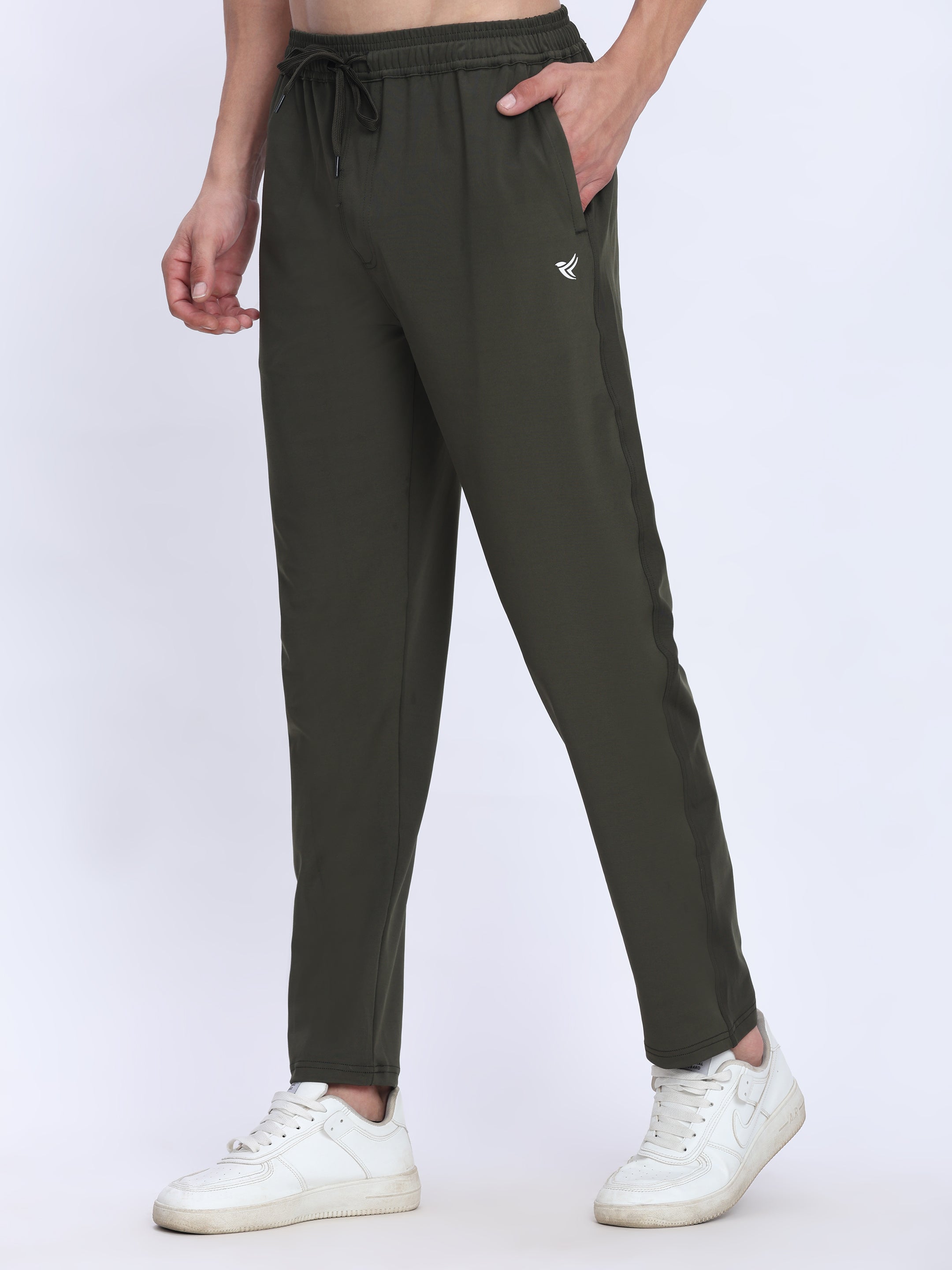 Men's Hyper-Flex Training Track Pant | Adaptive Drawstring, Zip Pockets & Premium Spandex Comfort