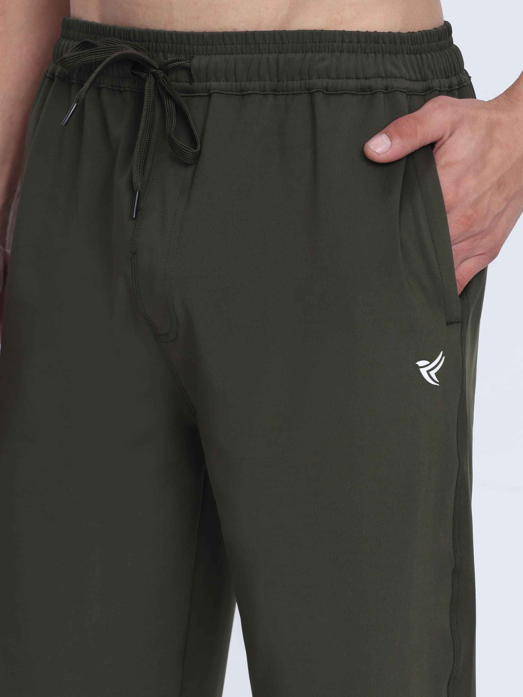 Dpassion CoreFlex Olive Training Pants Premium Activewear for Men