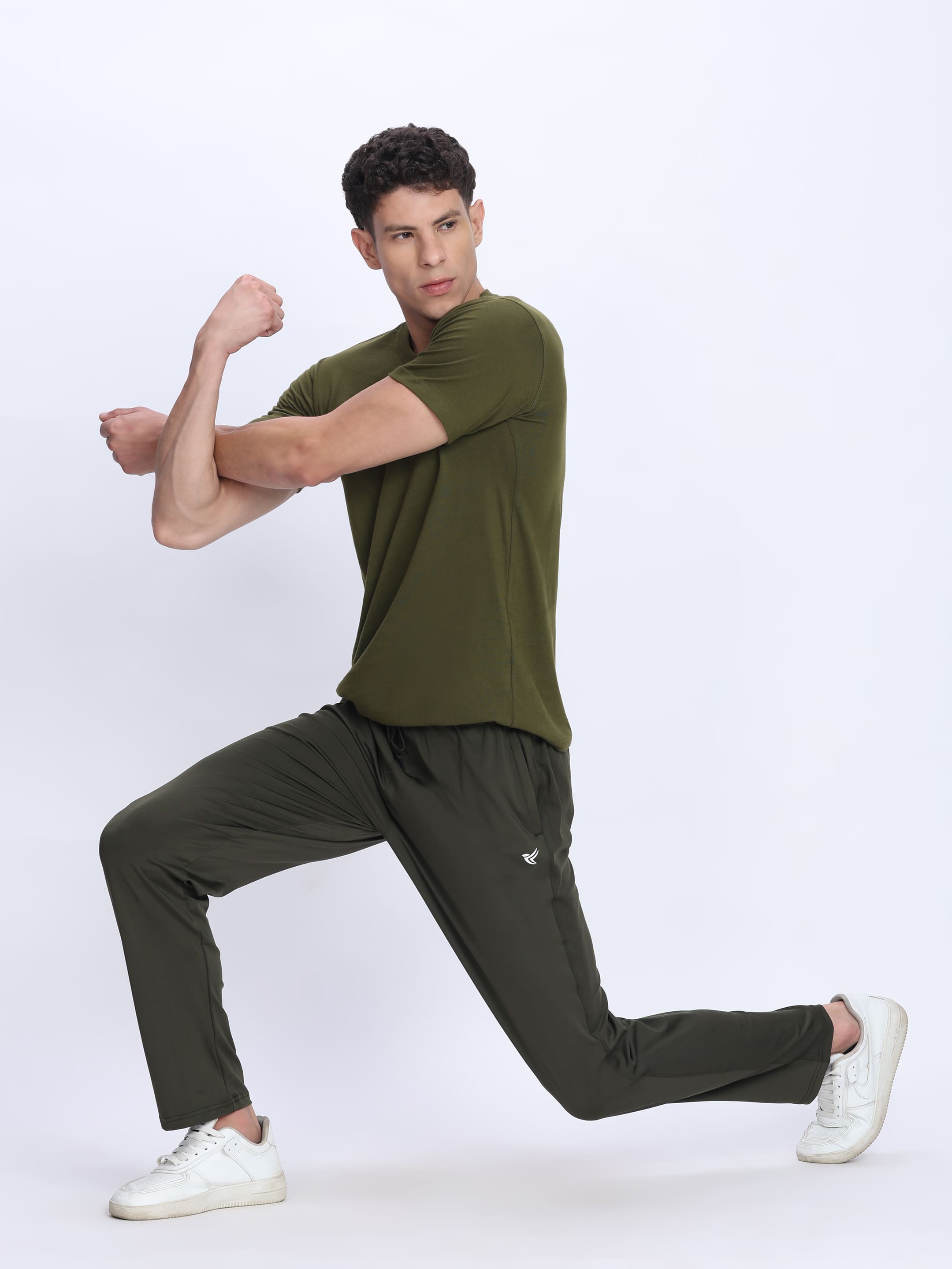 Dpassion CoreFlex Olive Training Pants Premium Activewear for Men - Dpassion