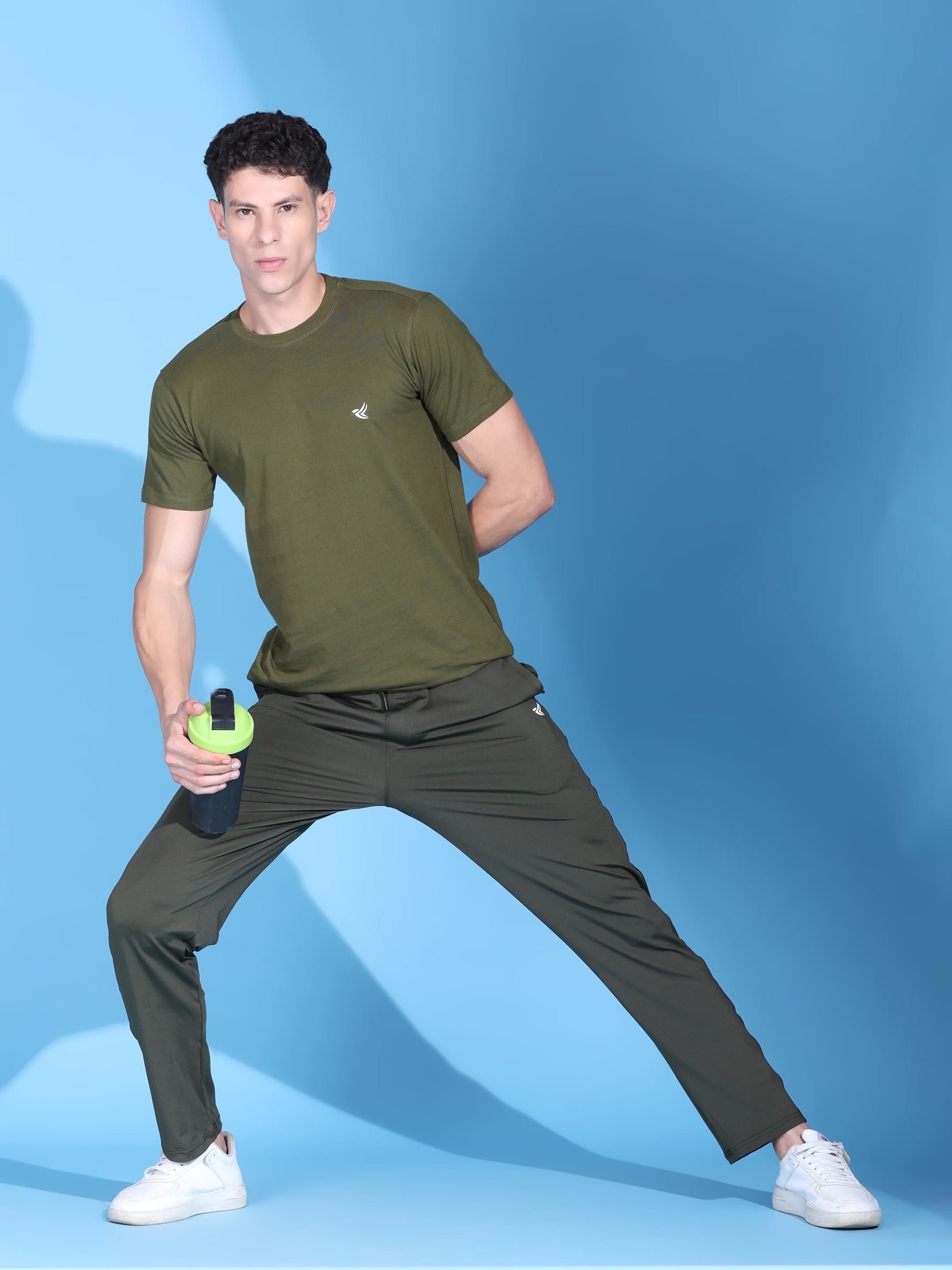 Dpassion CoreFlex Olive Training Pants Premium Activewear for Men - Dpassion