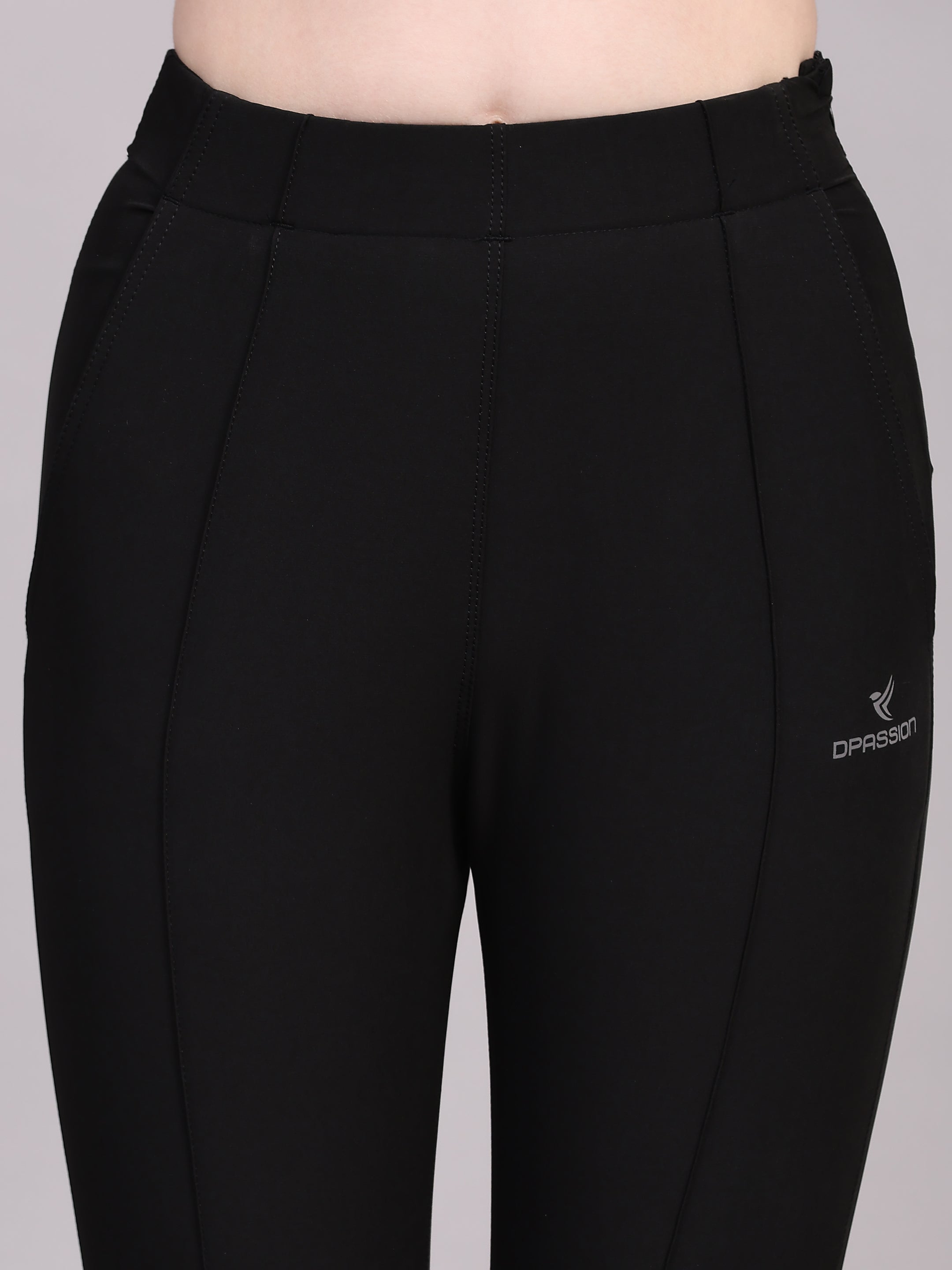 Imported NS Terry Nyloon Lycra 190 GSM Training Joggers Pants For Women