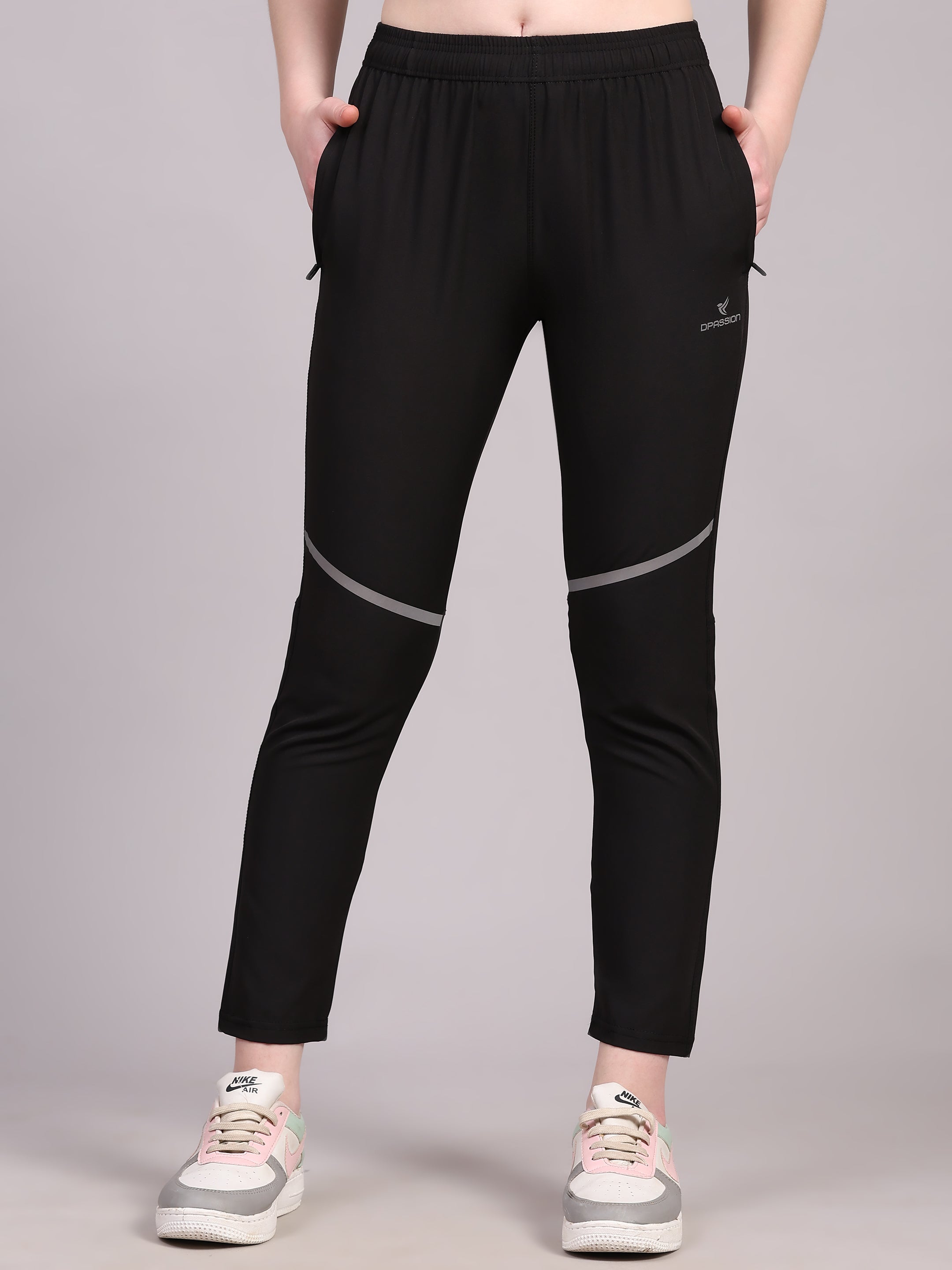 Imported NS Lycra 150 GSM Women Gym Track Pants