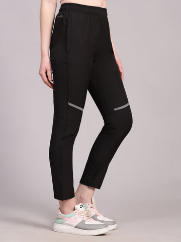 Dpassion Women Active Flex Black Training Pants - Dpassion