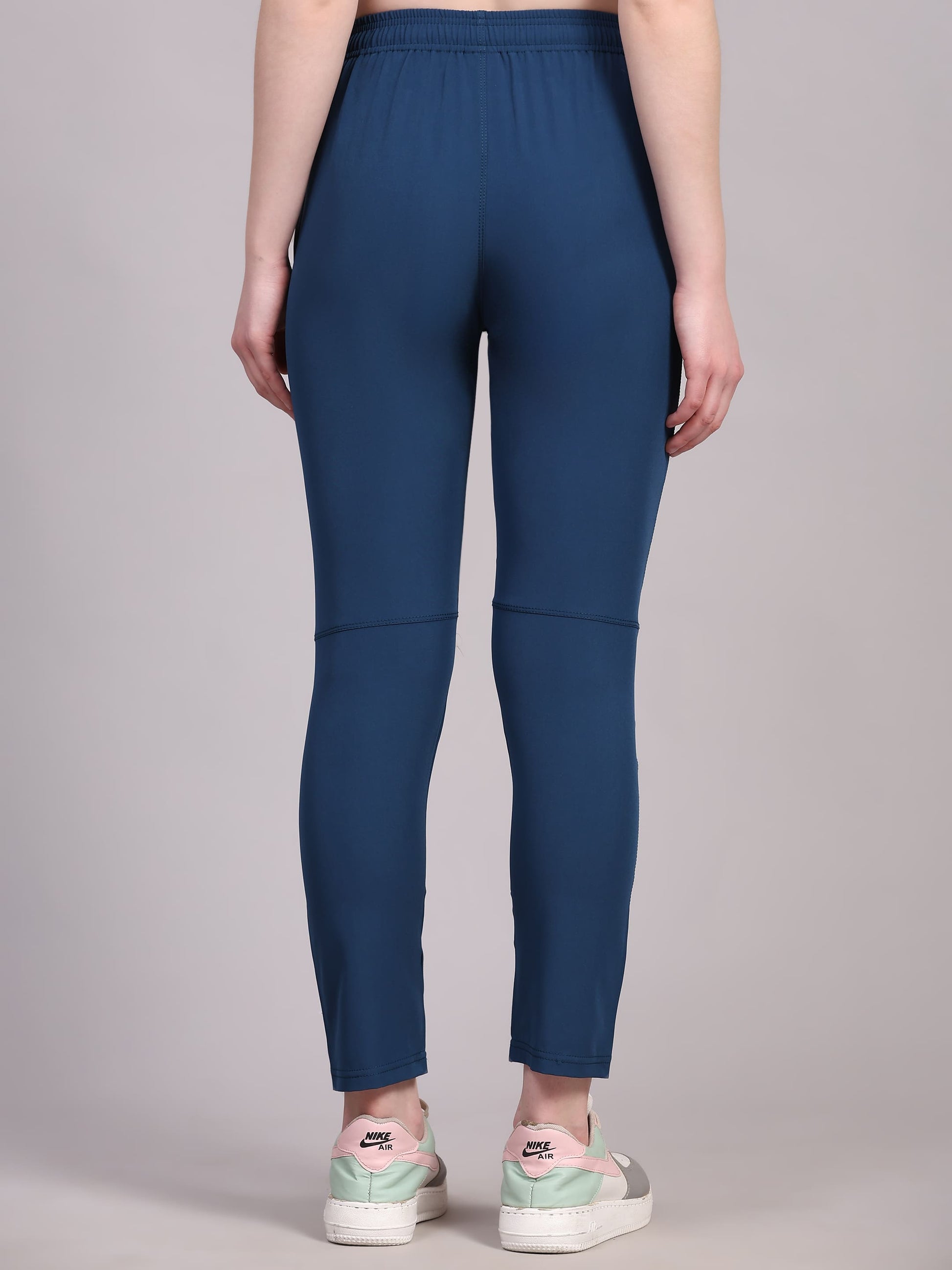 Dpassion Women Active Flex Blue Training Pants - Dpassion