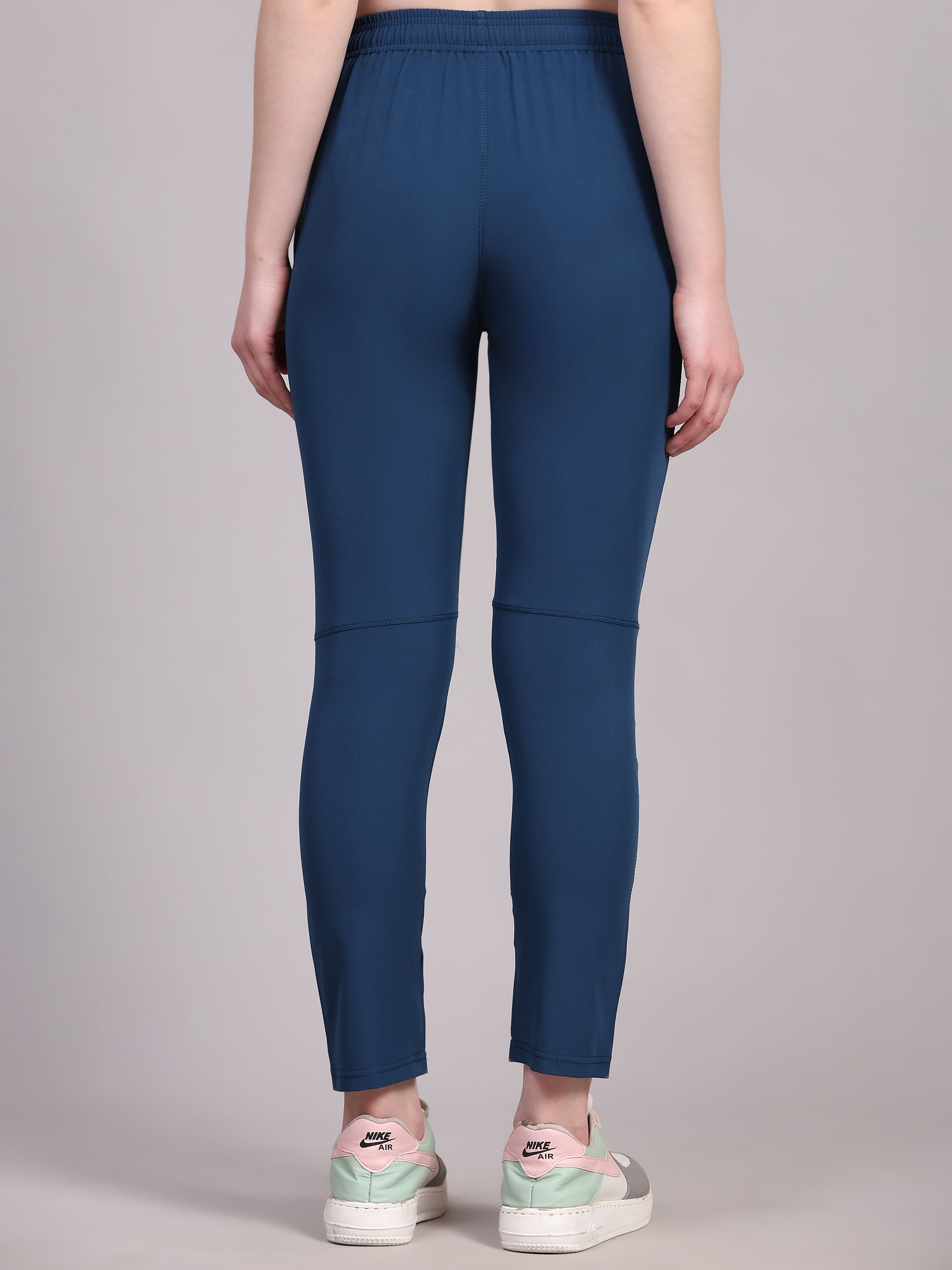 Dpassion Women Active Flex Blue Training Pants - Dpassion