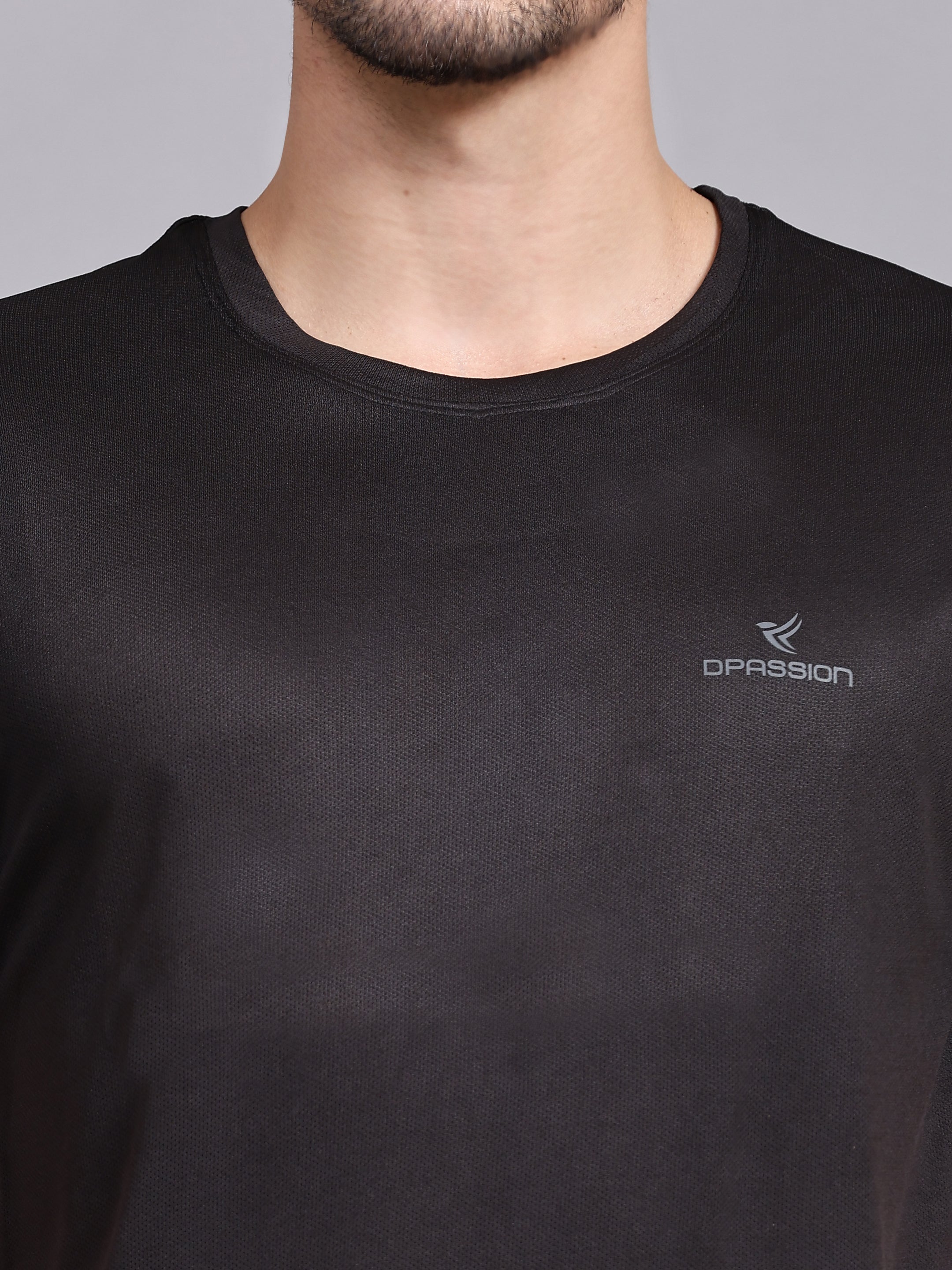 180 GSM Dot Knit Regular T Shirt