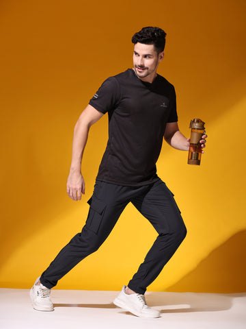 180 GSM Dot Knit Regular T Shirt