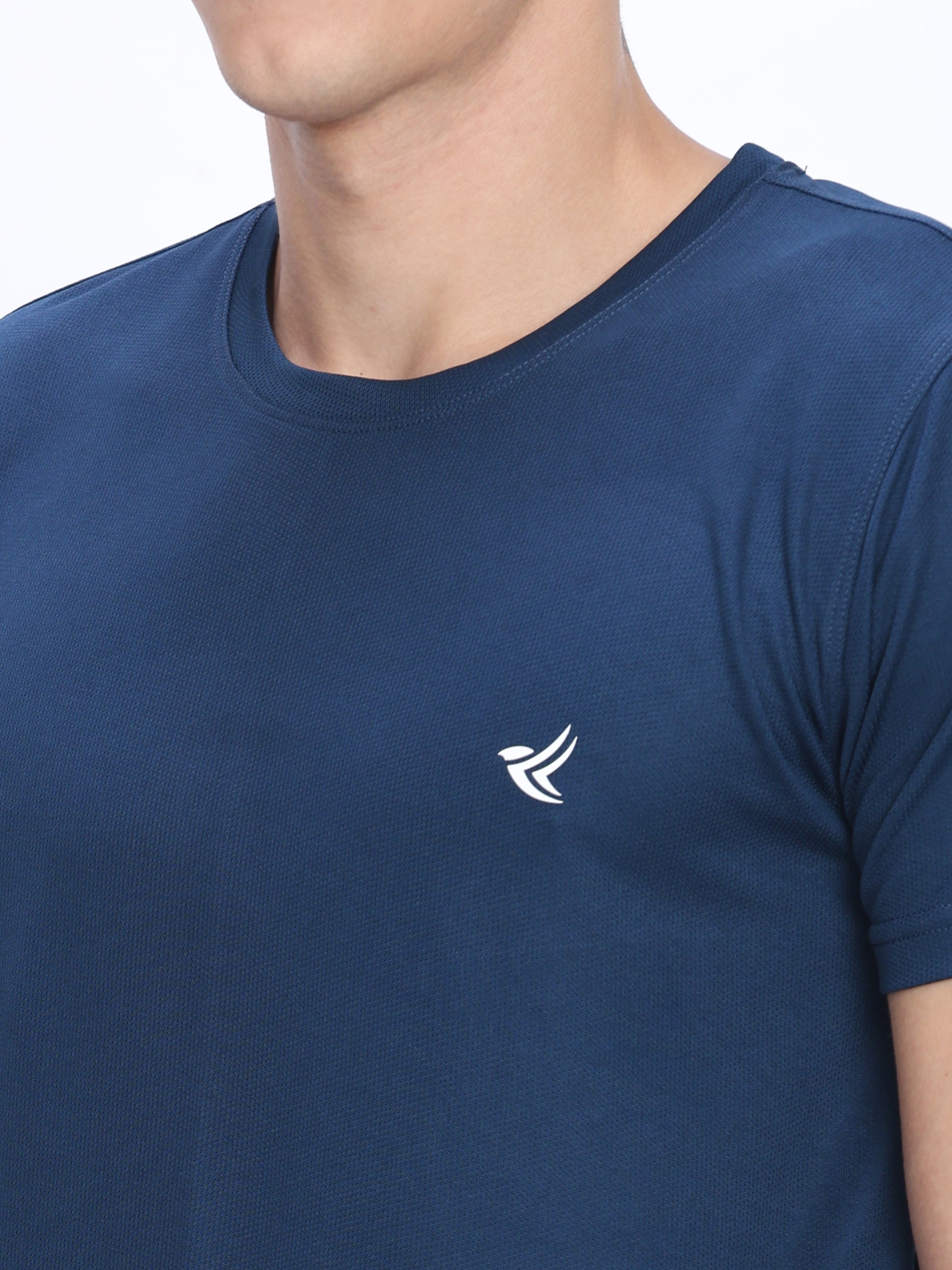 Dpassion Royal Blue Performance T-Shirt Quick Dry Breathable Activewear - Dpassion