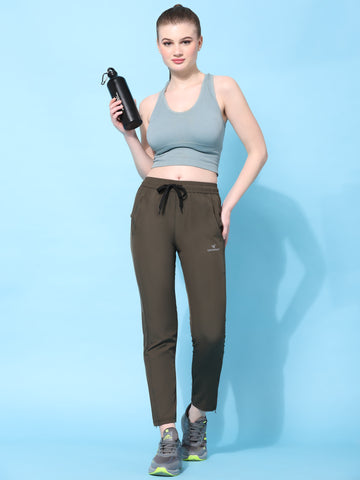 Imported NS Lycra 150 GSM Running Track Pants For Women