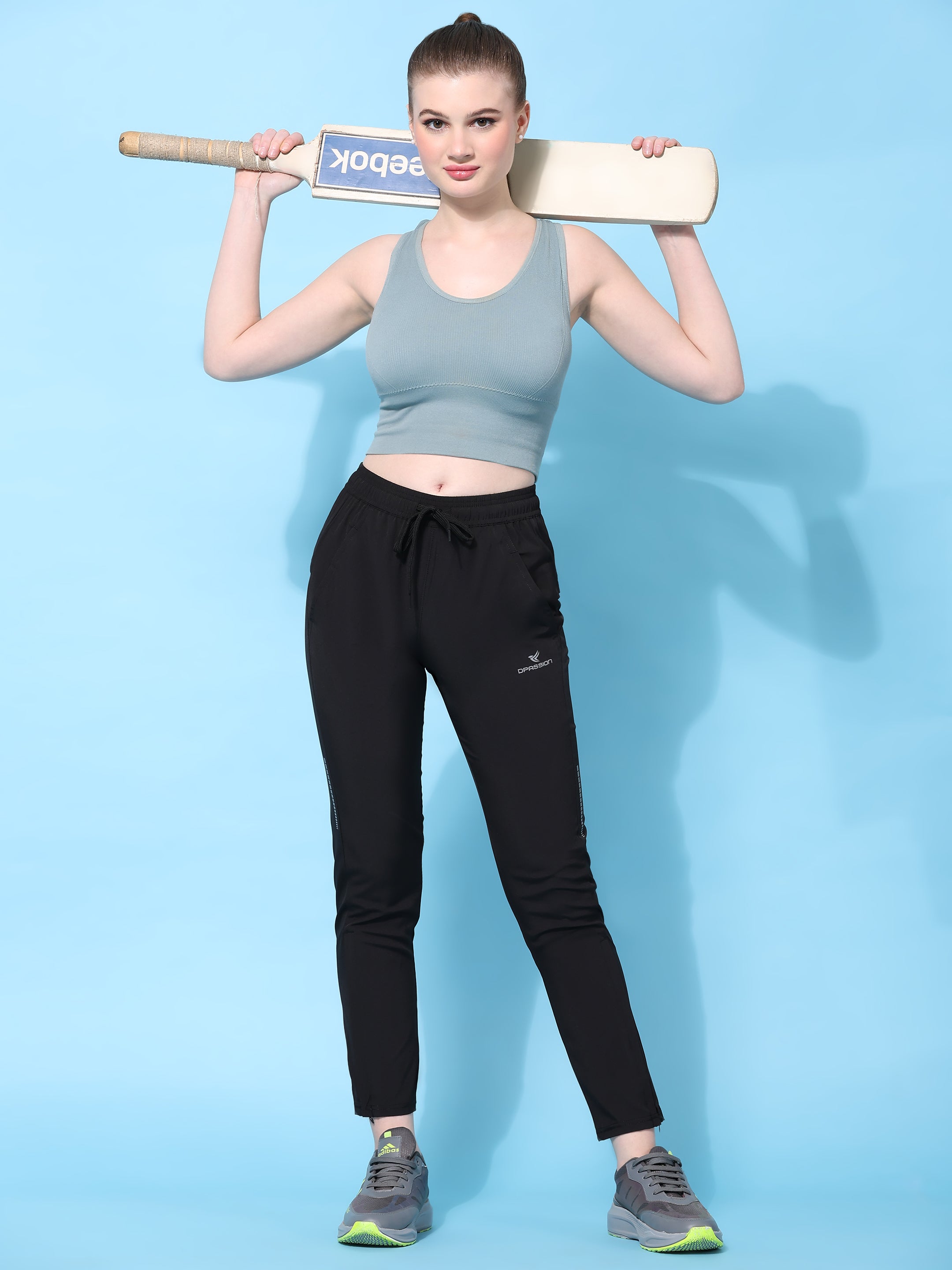 Imported NS Lycra 150 GSM Running Track Pants For Women