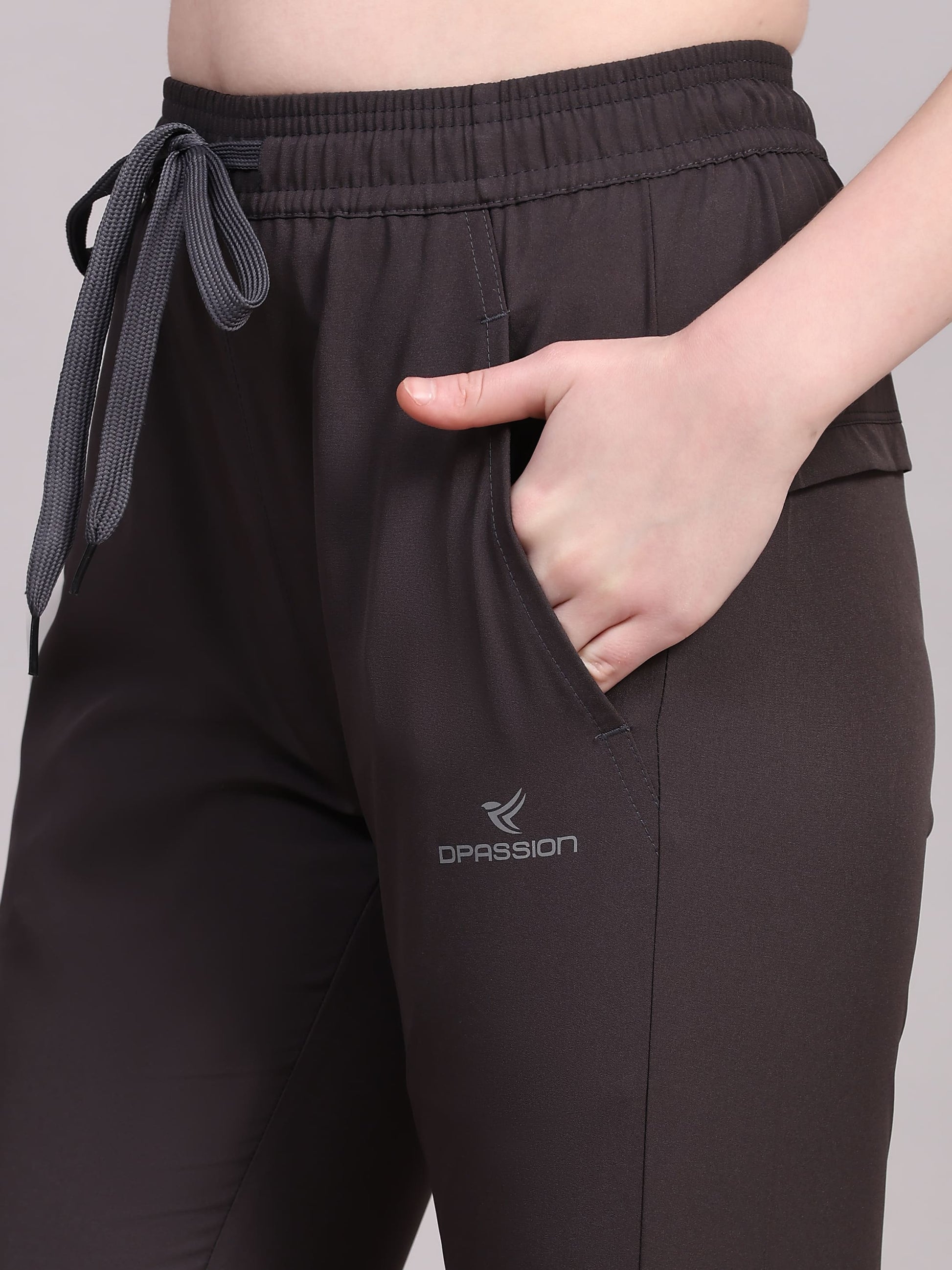 Dpassion Women’s Fast-Dry Training Track Pants – Slim Fit Performance Wear