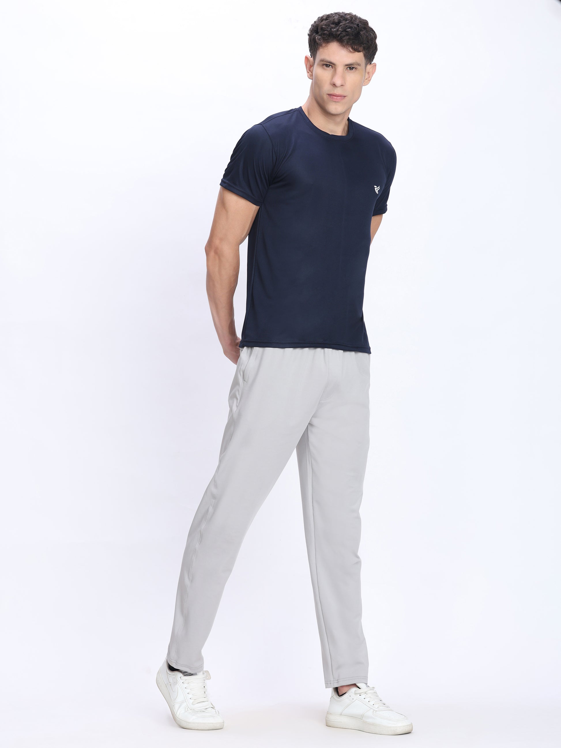 Dpassion Navy Performance T-Shirt Quick Dry Breathable Activewear - Dpassion