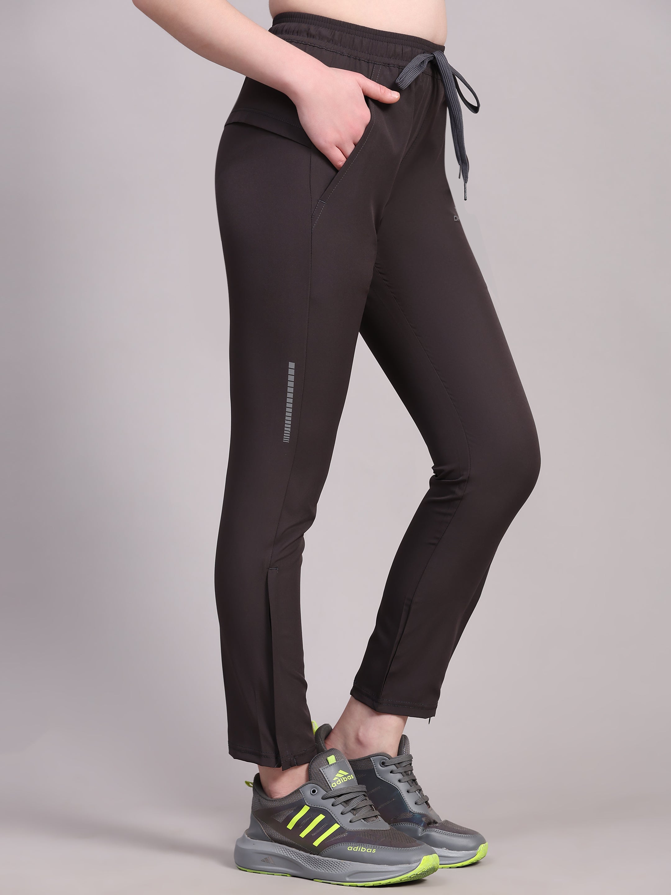 Imported NS Lycra 150 GSM Running Track Pants For Women