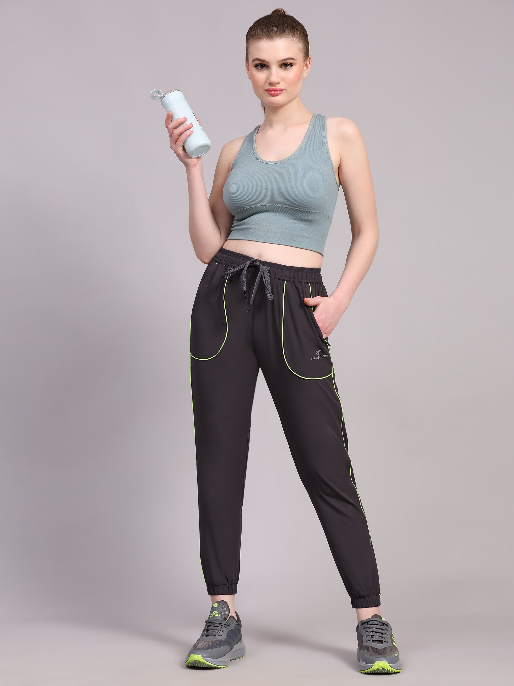 Imported NS Lycra 150 GSM Women Running Track Pants