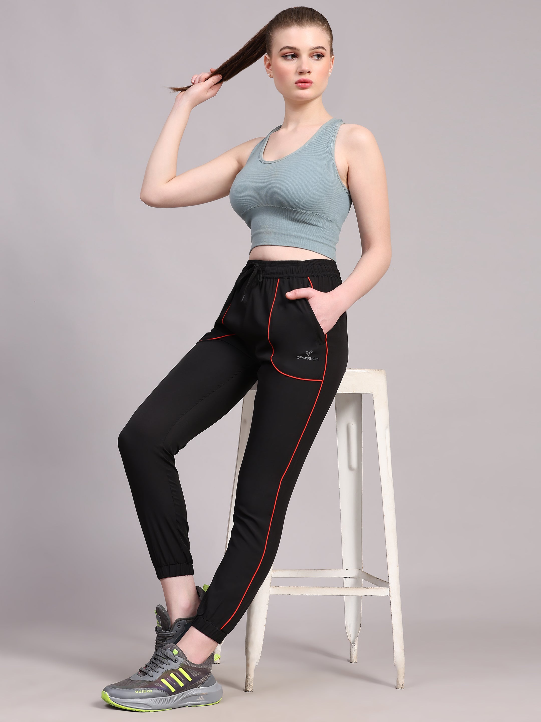 Imported NS Lycra 150 GSM Women Running Track Pants