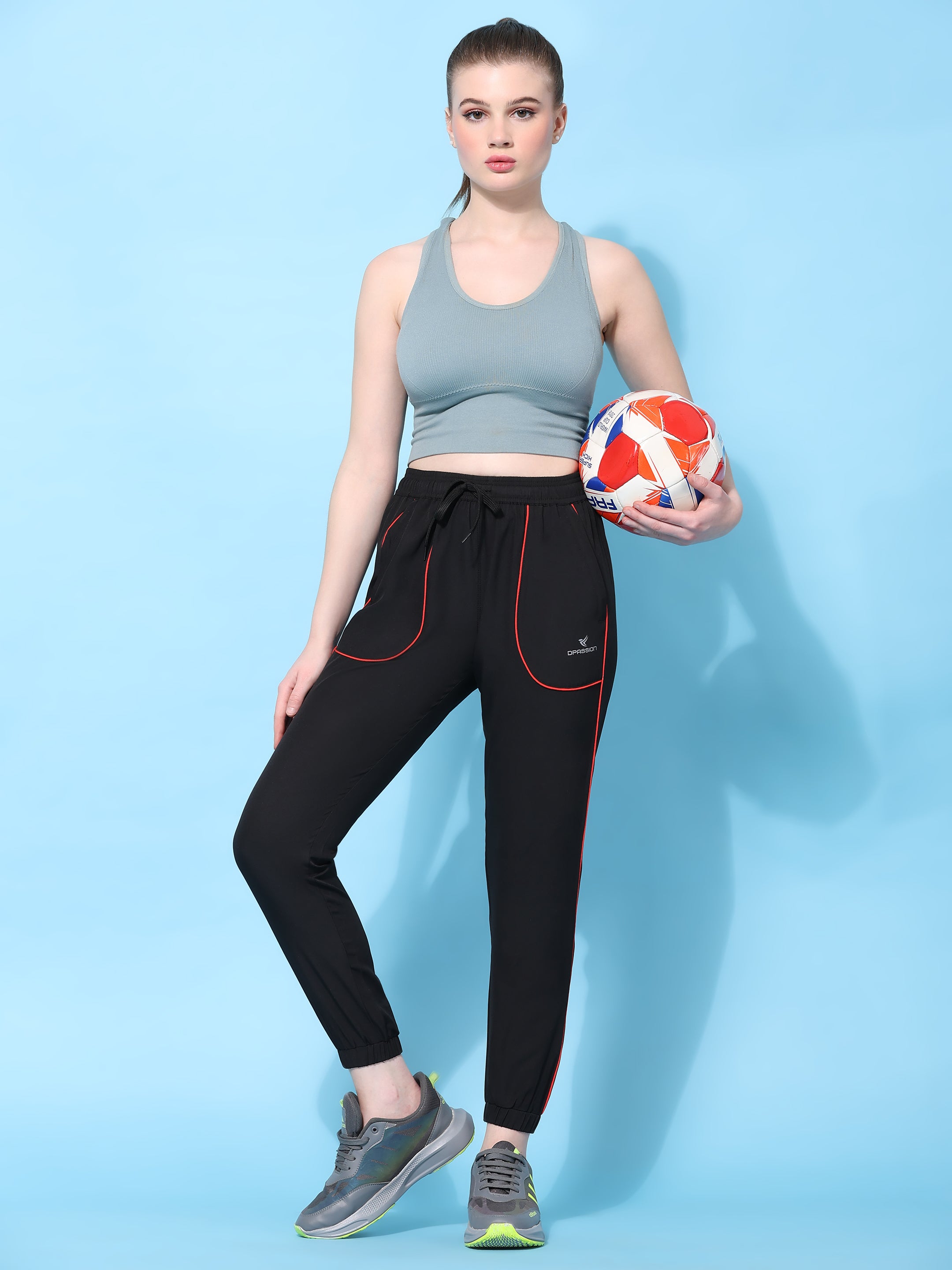 Imported NS Lycra 150 GSM Women Running Track Pants