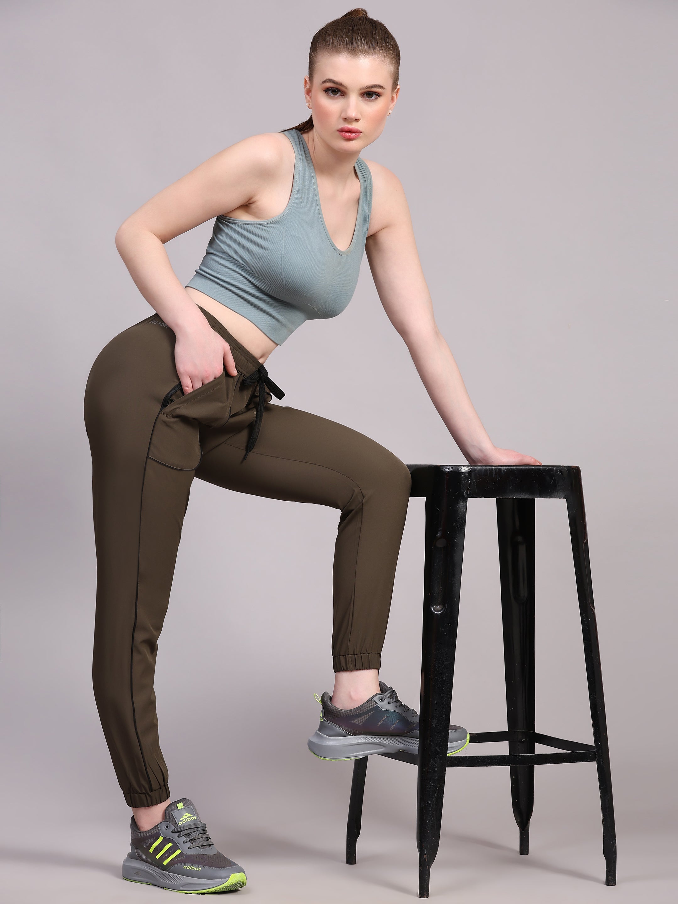 Imported NS Lycra 150 GSM Women Running Track Pants