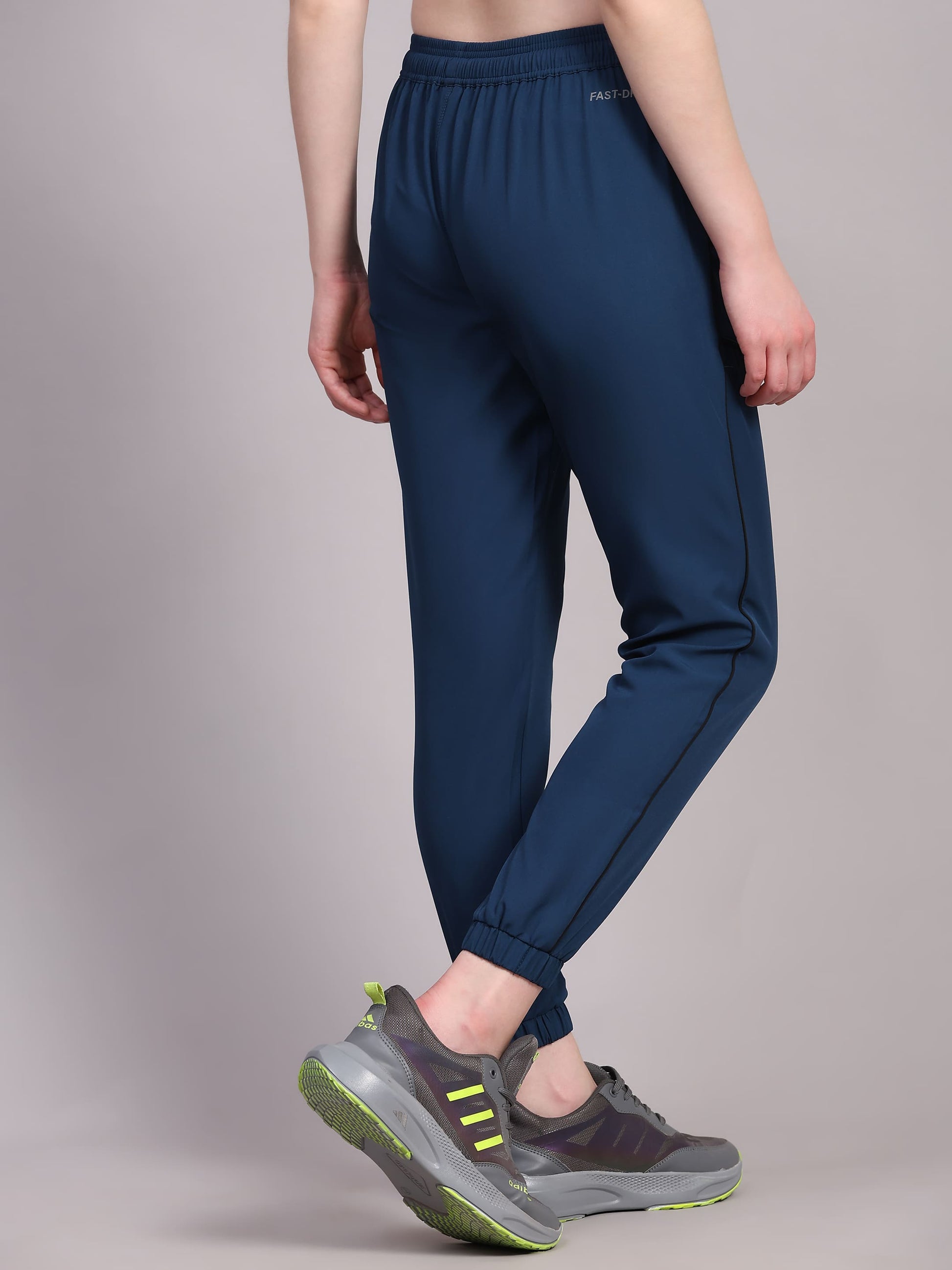 Dpassion Women’s Navy Jogger Track Pants Training Activewear - Dpassion