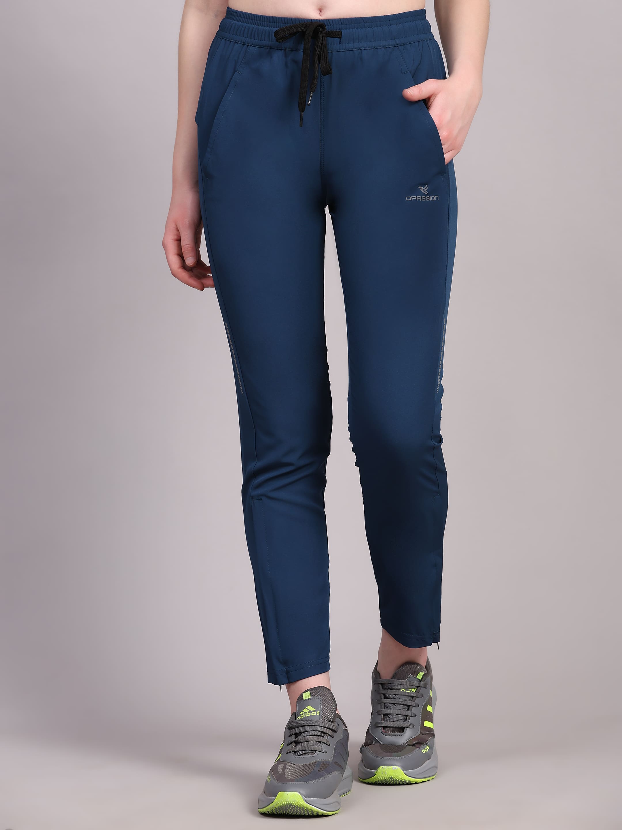 Dpassion Women’s Fast-Dry Training Track Pants – Slim Fit Activewear - Dpassion