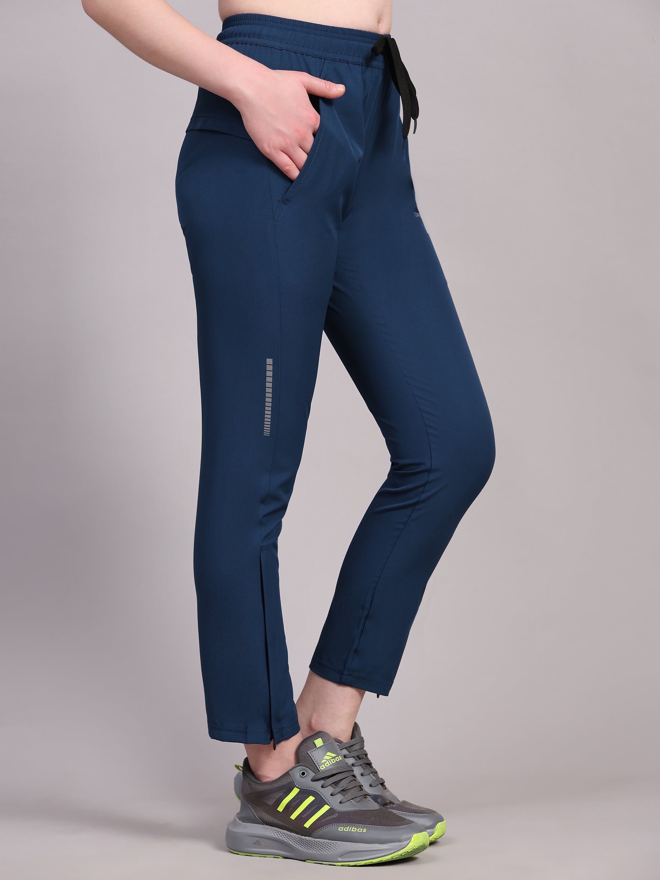 Imported NS Lycra 150 GSM Running Track Pants For Women