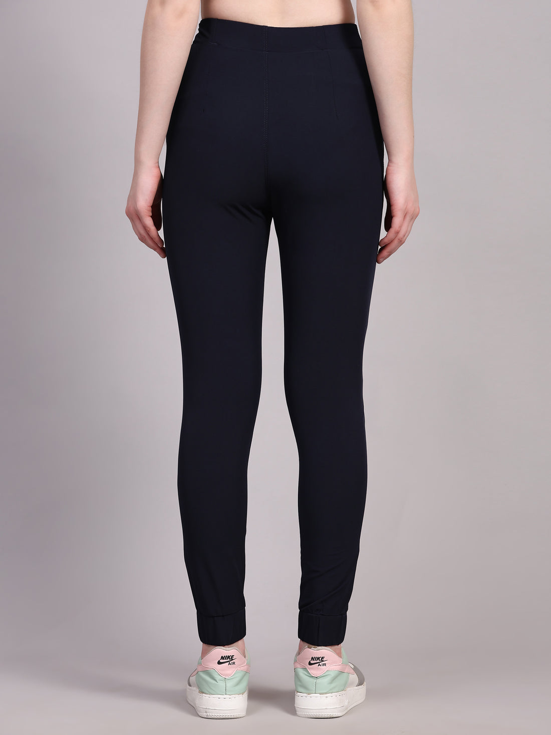 Imported NS Terry Nyloon Lycra 190 GSM Training Joggers Pants For Women
