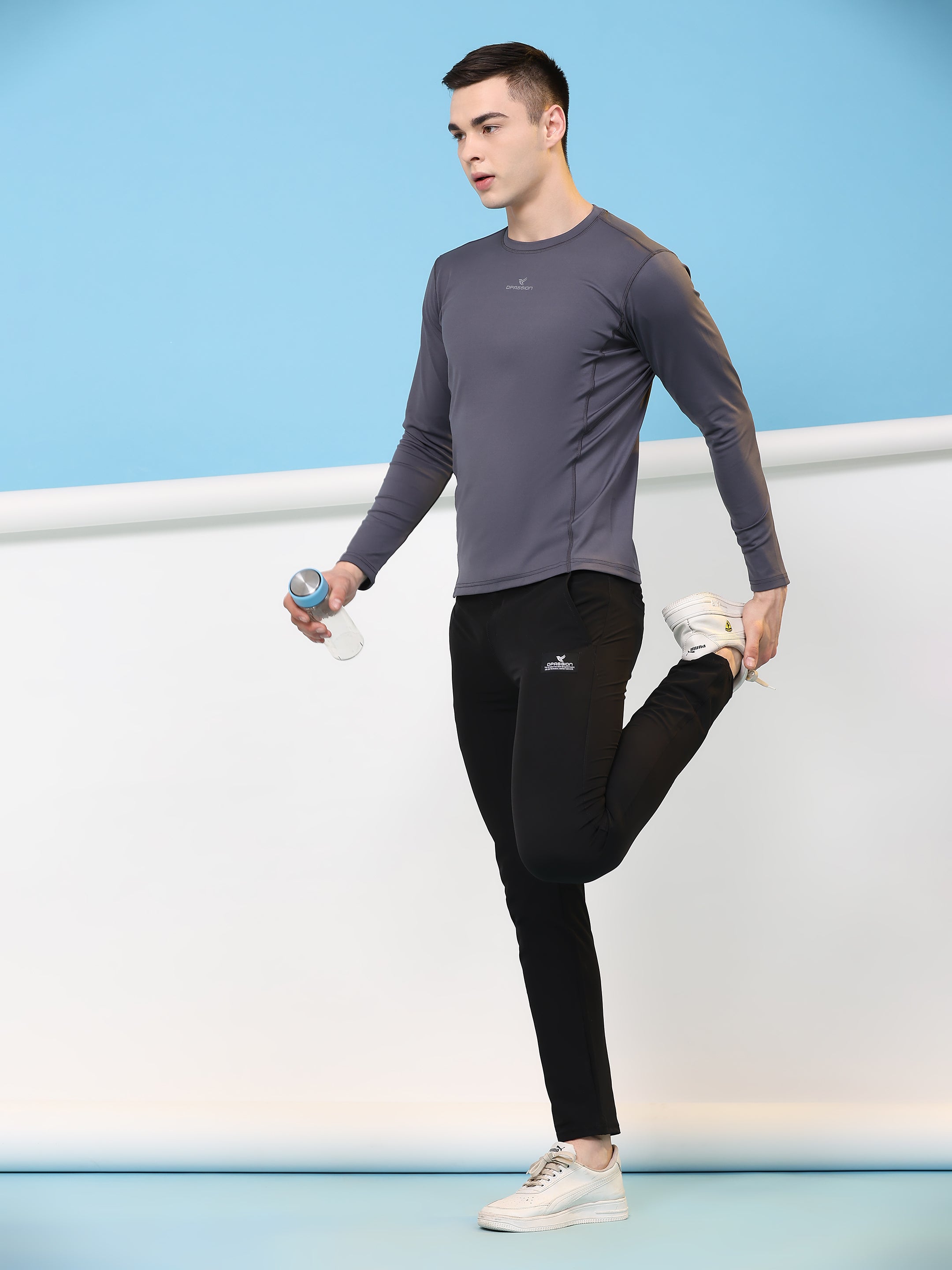 Imported Taiwan 4 Way Lycra 250 GSM  Men Training T-Shirt