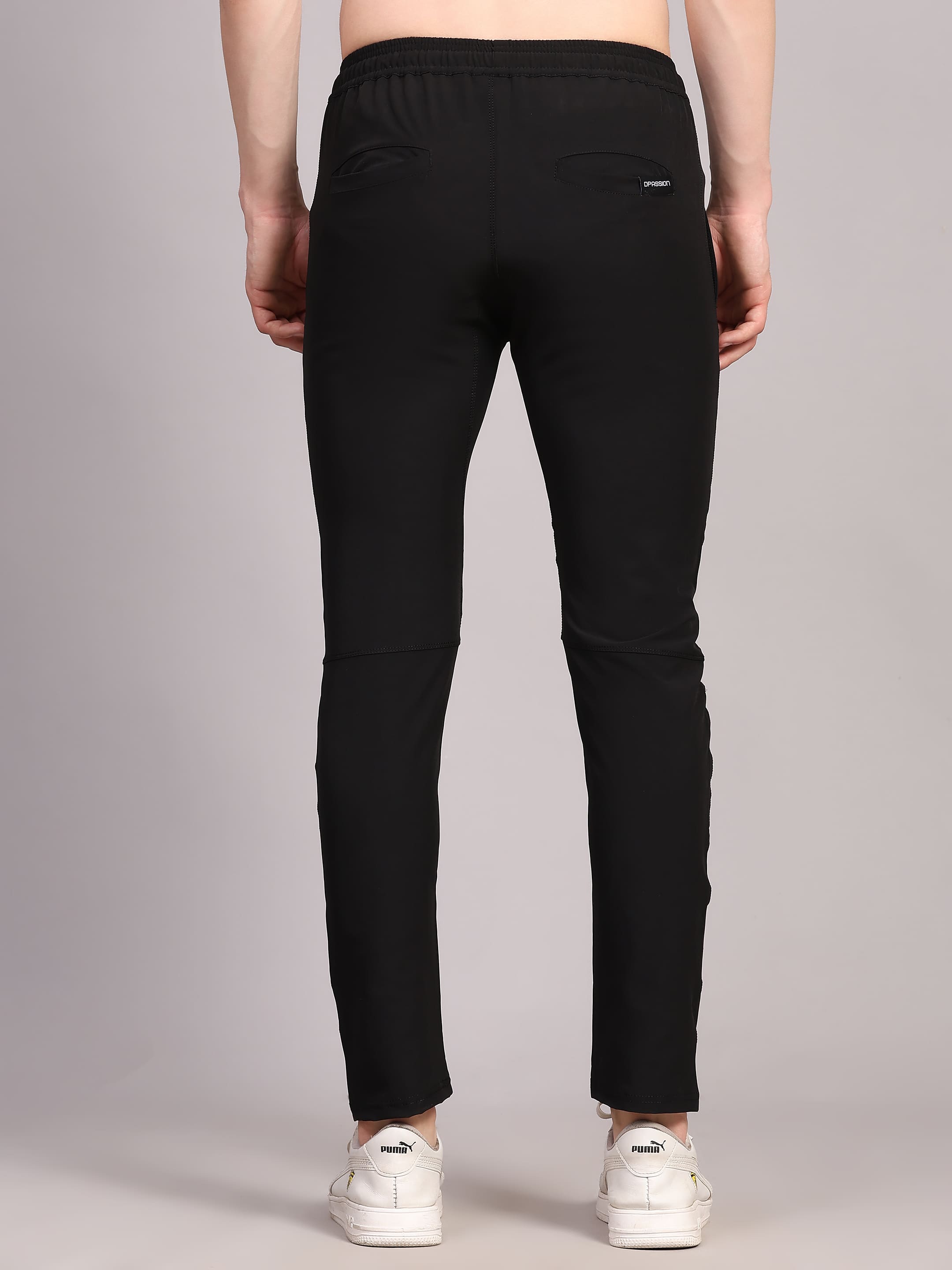 Dpassion Men Slim Fit Trackpants | Stretch Gym Workout Running Sportswear - Dpassion