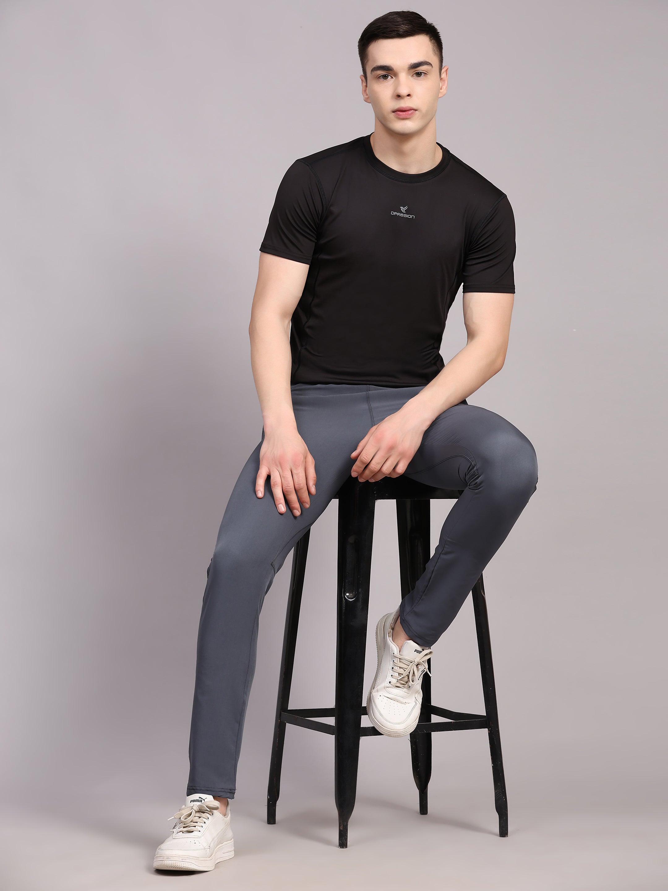 Imported 4 Way Lycra 190 GSM  Men T-Shirt