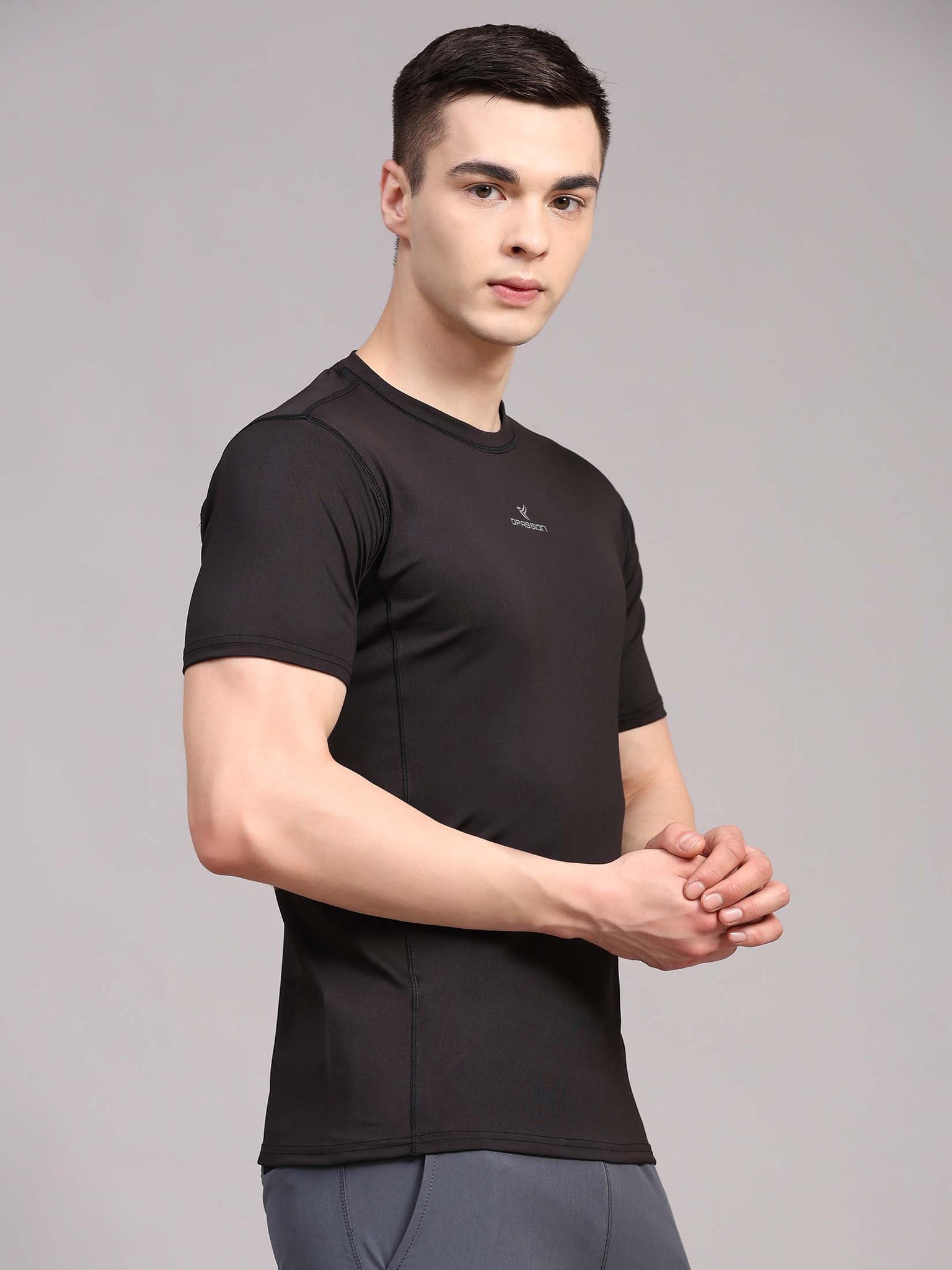 Half Sleeve Round Neck Tshirt for Men