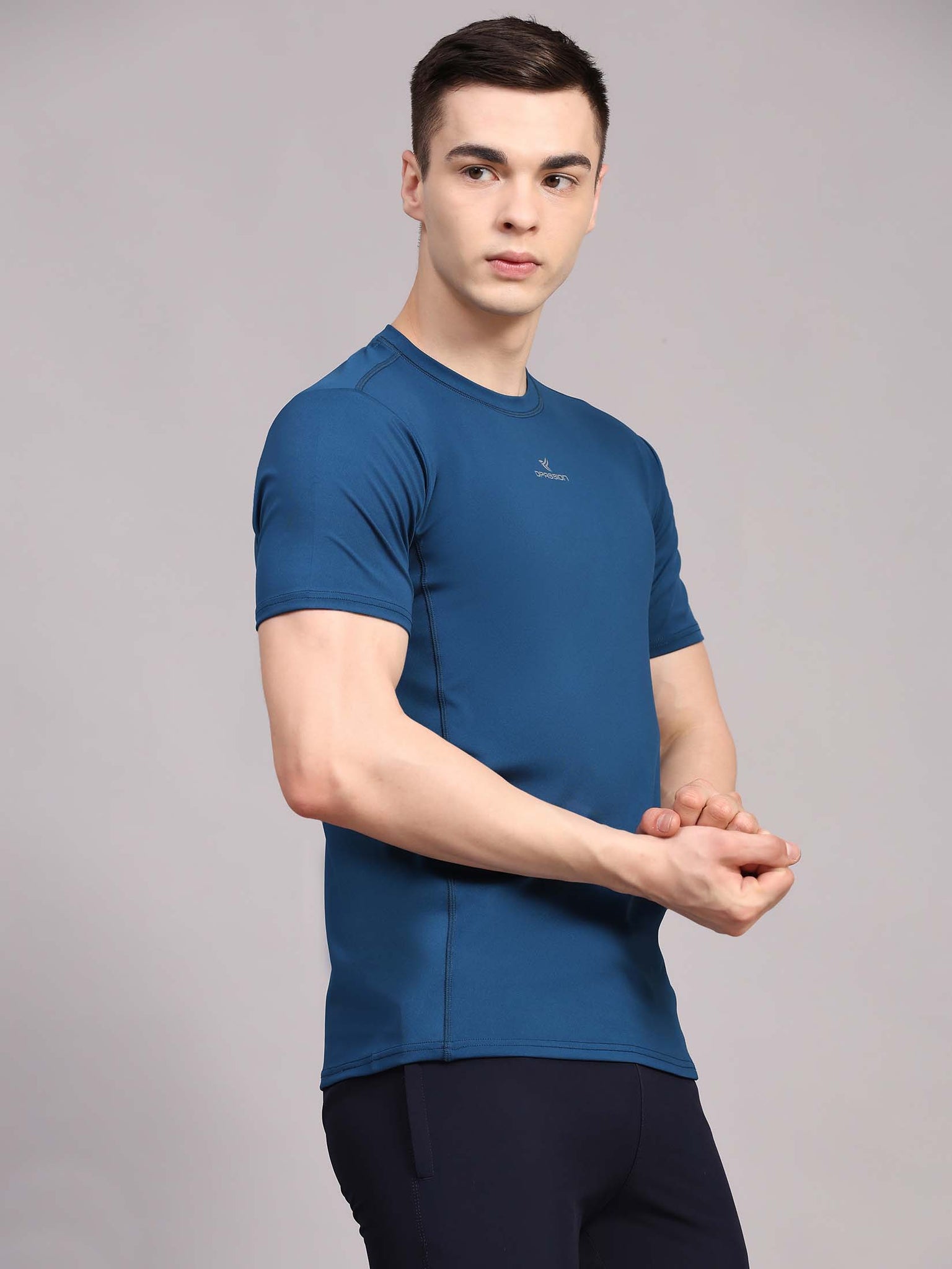 Half Sleeve Round Neck Tshirt for Men