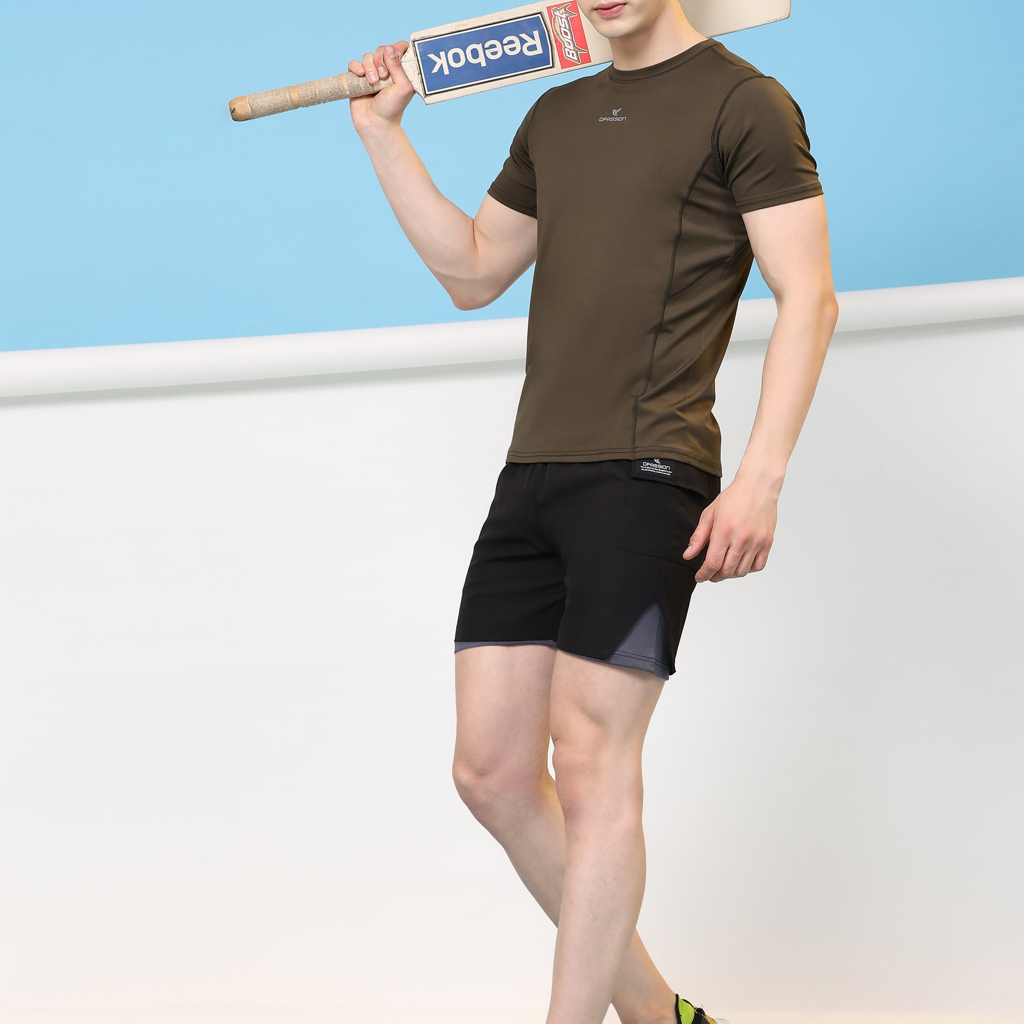 Way Stretch NS Lycra 150 GSM Men Running Shorts