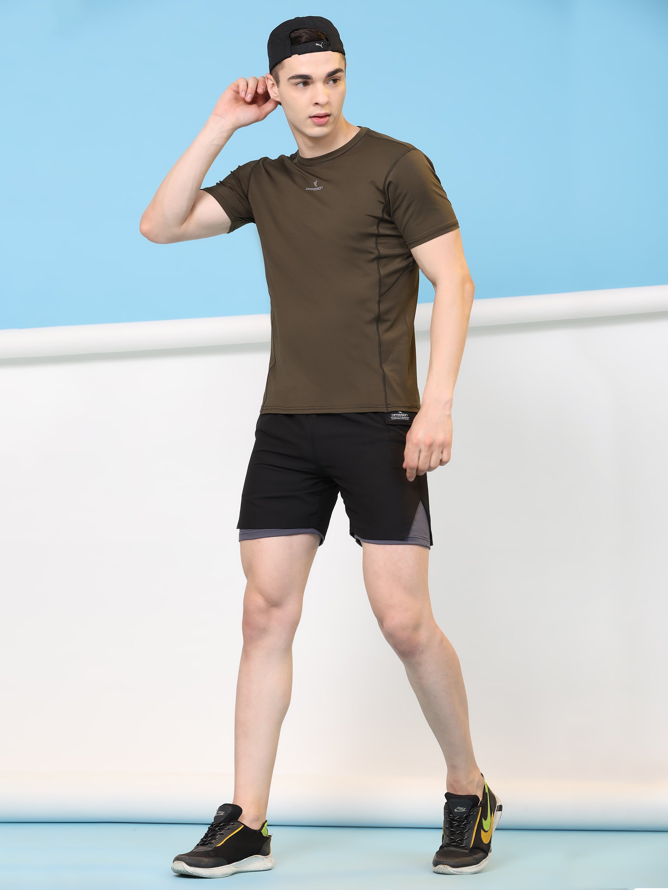 Imported 4 Way Lycra 190 GSM  Men T-Shirt