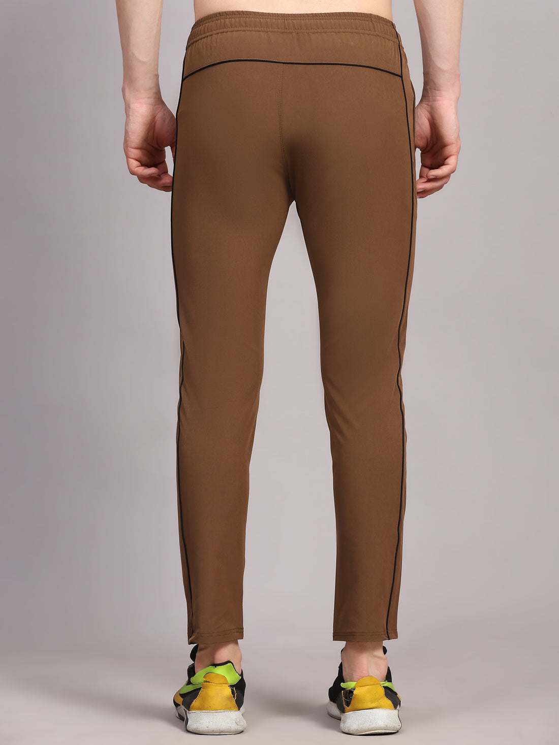Imported NS Terry Nyloon Lycra 190 GSM Track Pants For Men