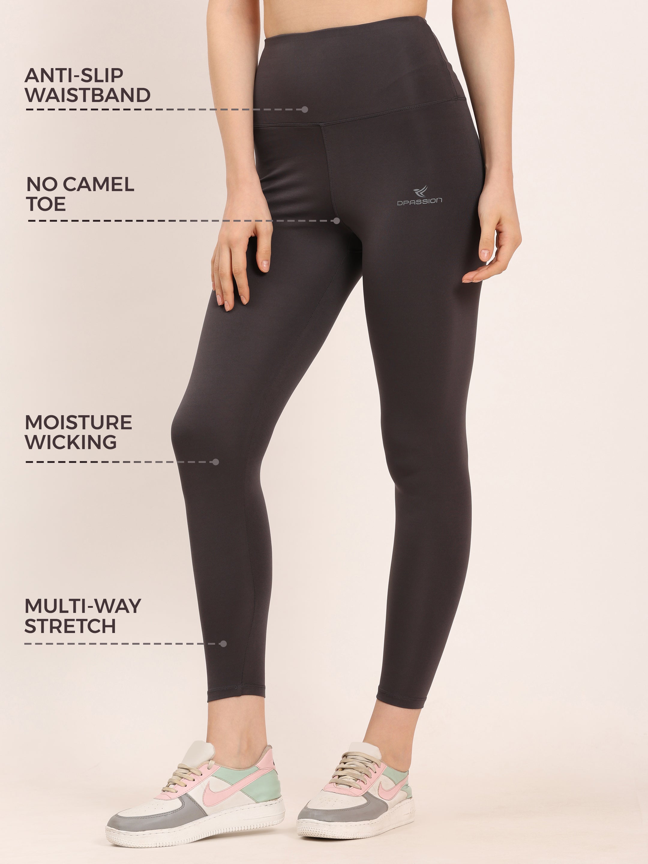 Imported Taiwan 4 Way Lycra 250 GSM Training Tights