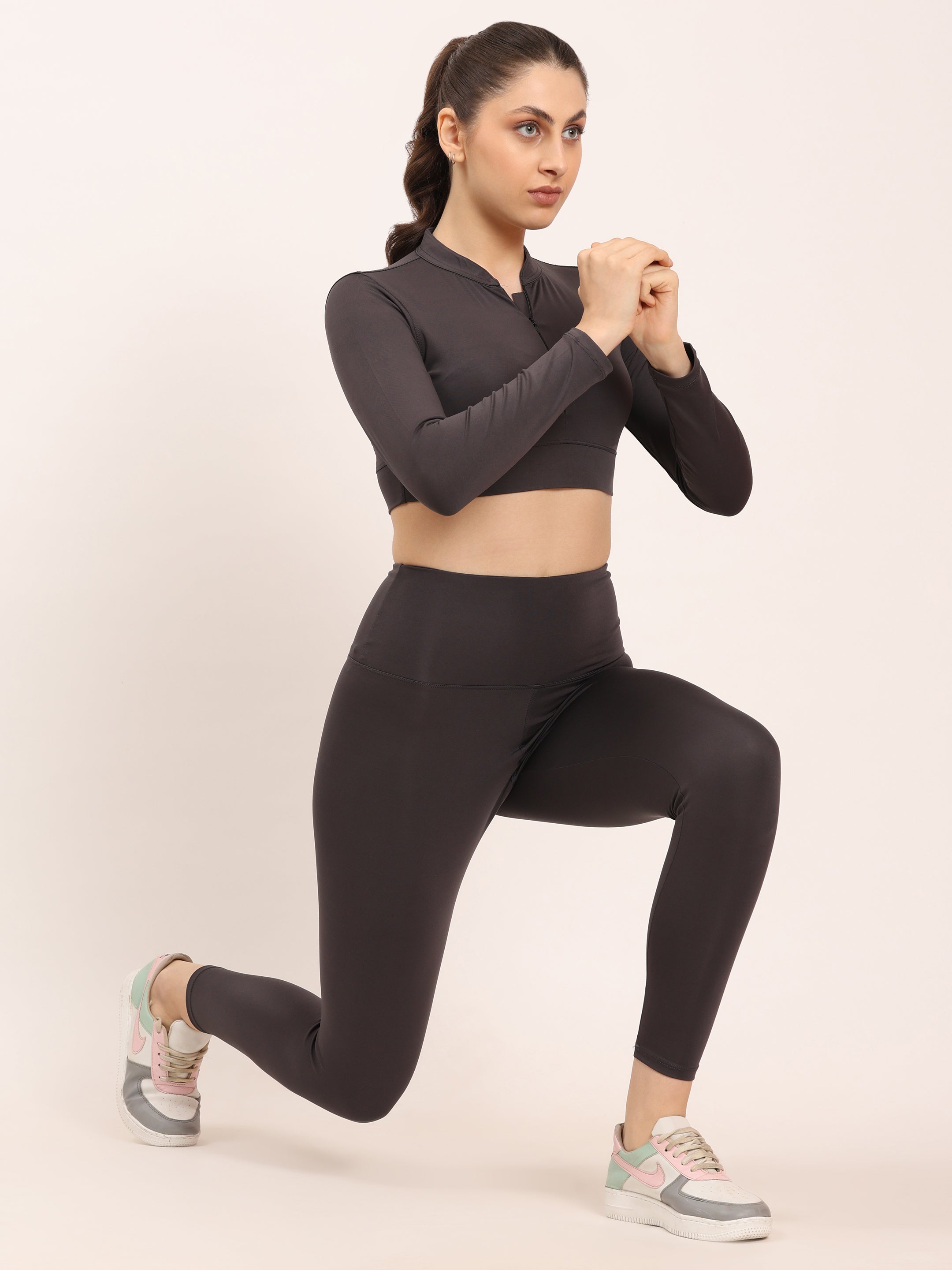Imported Taiwan 4 Way Lycra 250 GSM Training Tights