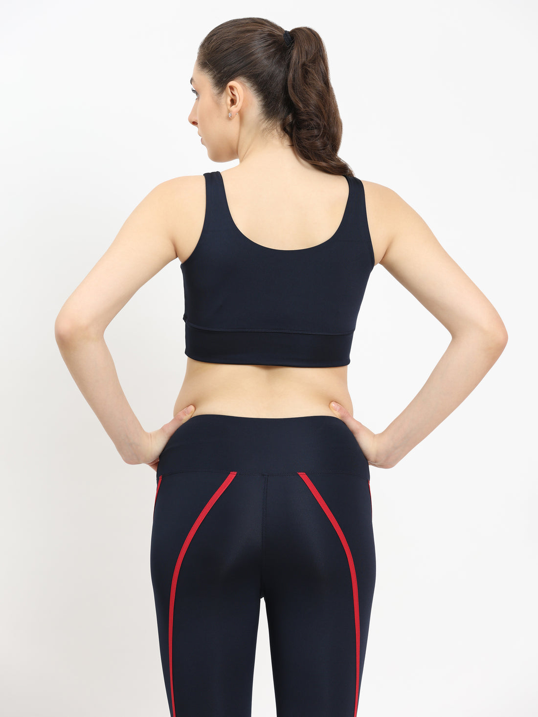 4 Way Lycra 250 GSM Cut-Out Sports Bra