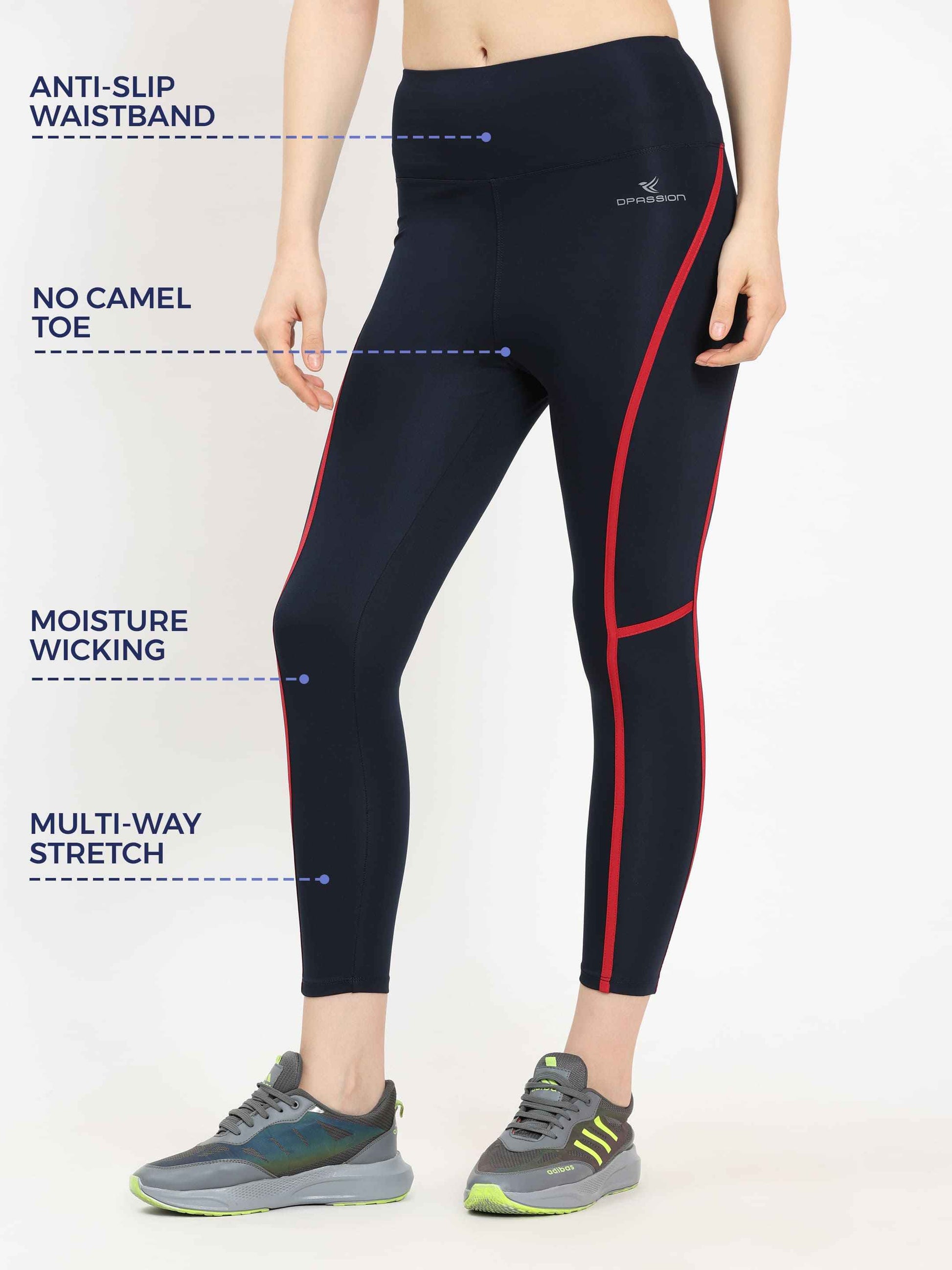 Dpassion Velocity Sculpt Performance Leggings – High Waist Activewear