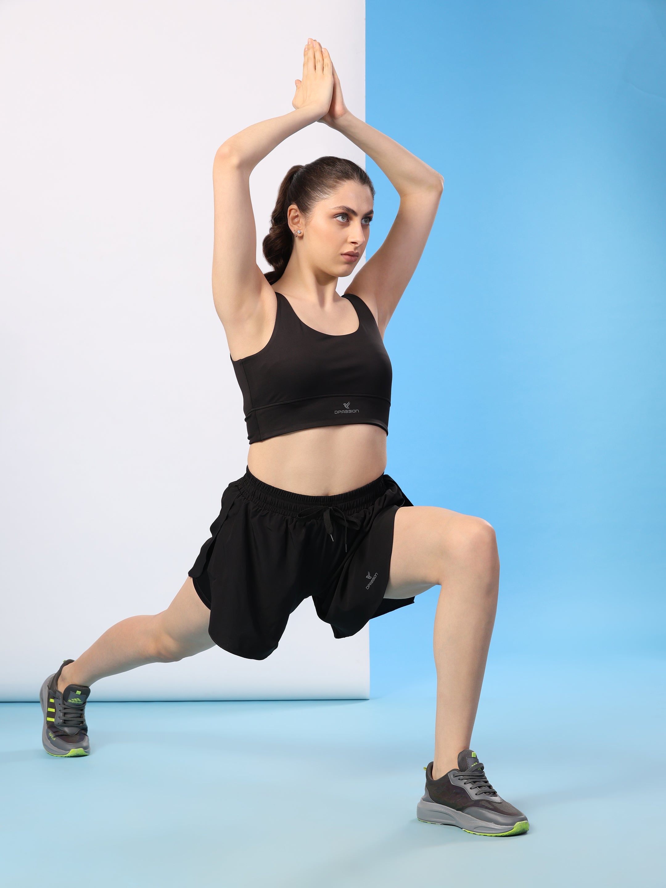 Imported NS Lycra 150 GSM Women Training Shorts