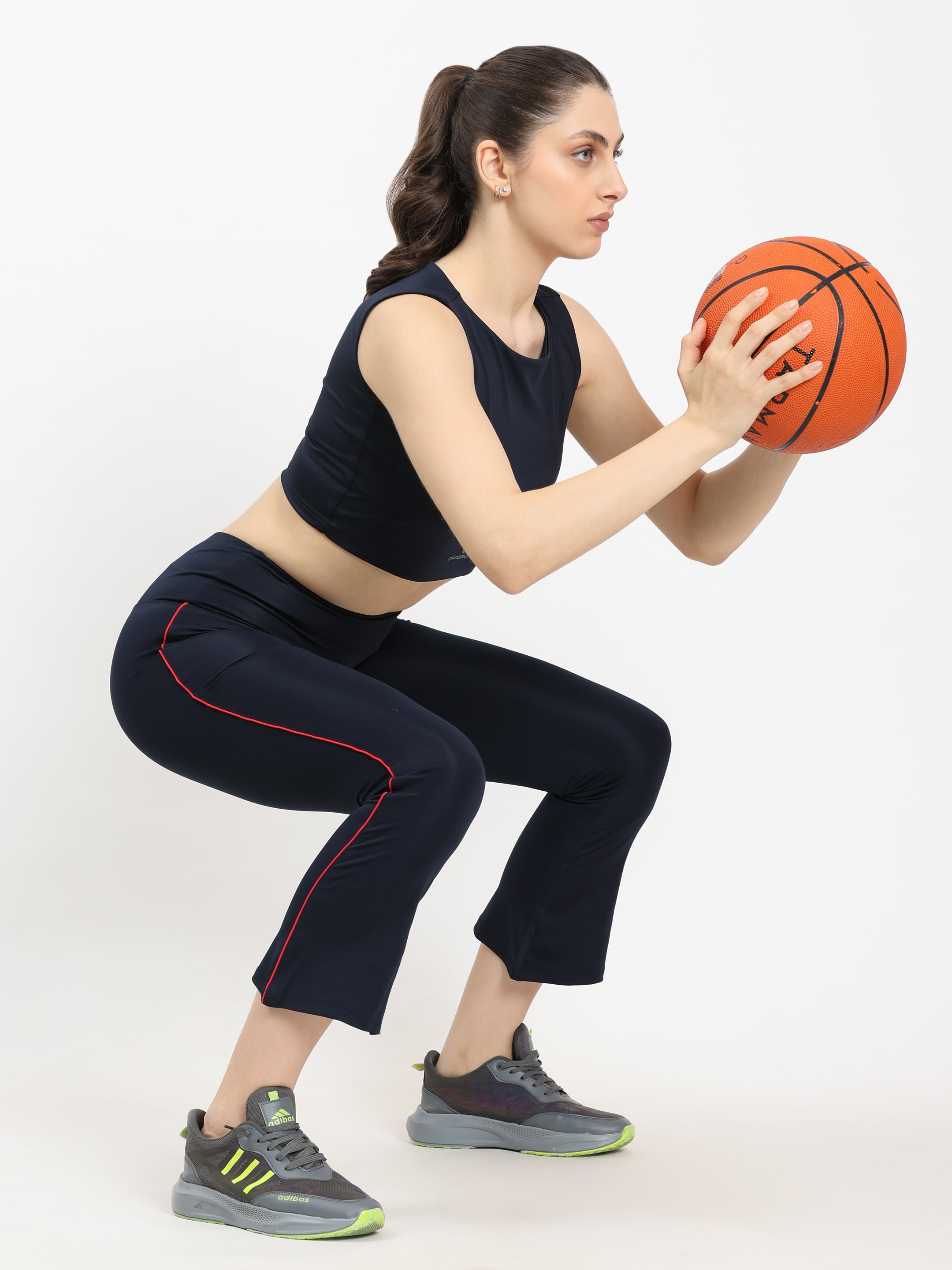Imported Taiwan 4 Way Lycra 250 GSM Gym Tights