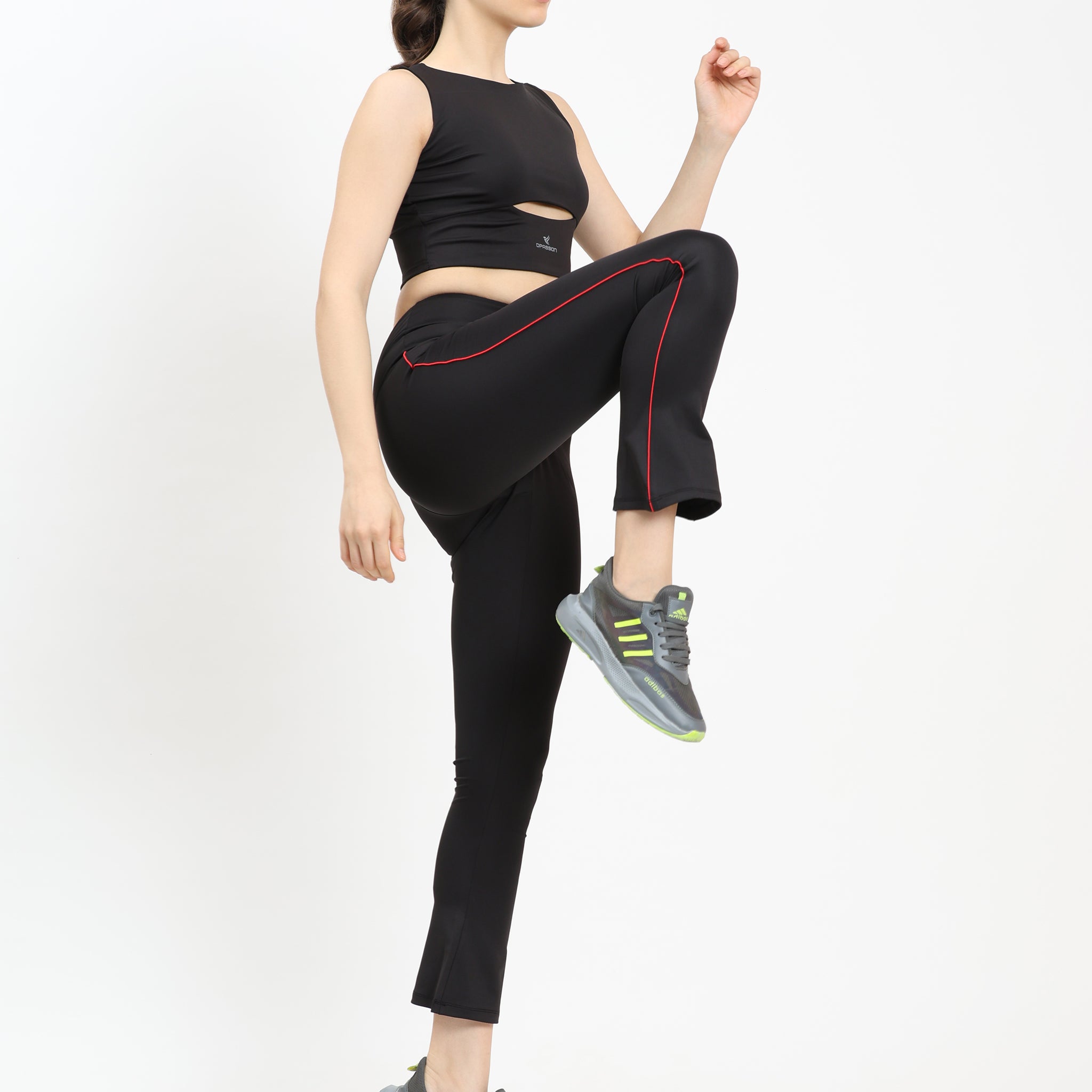 Imported Taiwan 4 Way Lycra 250 GSM Gym Tights