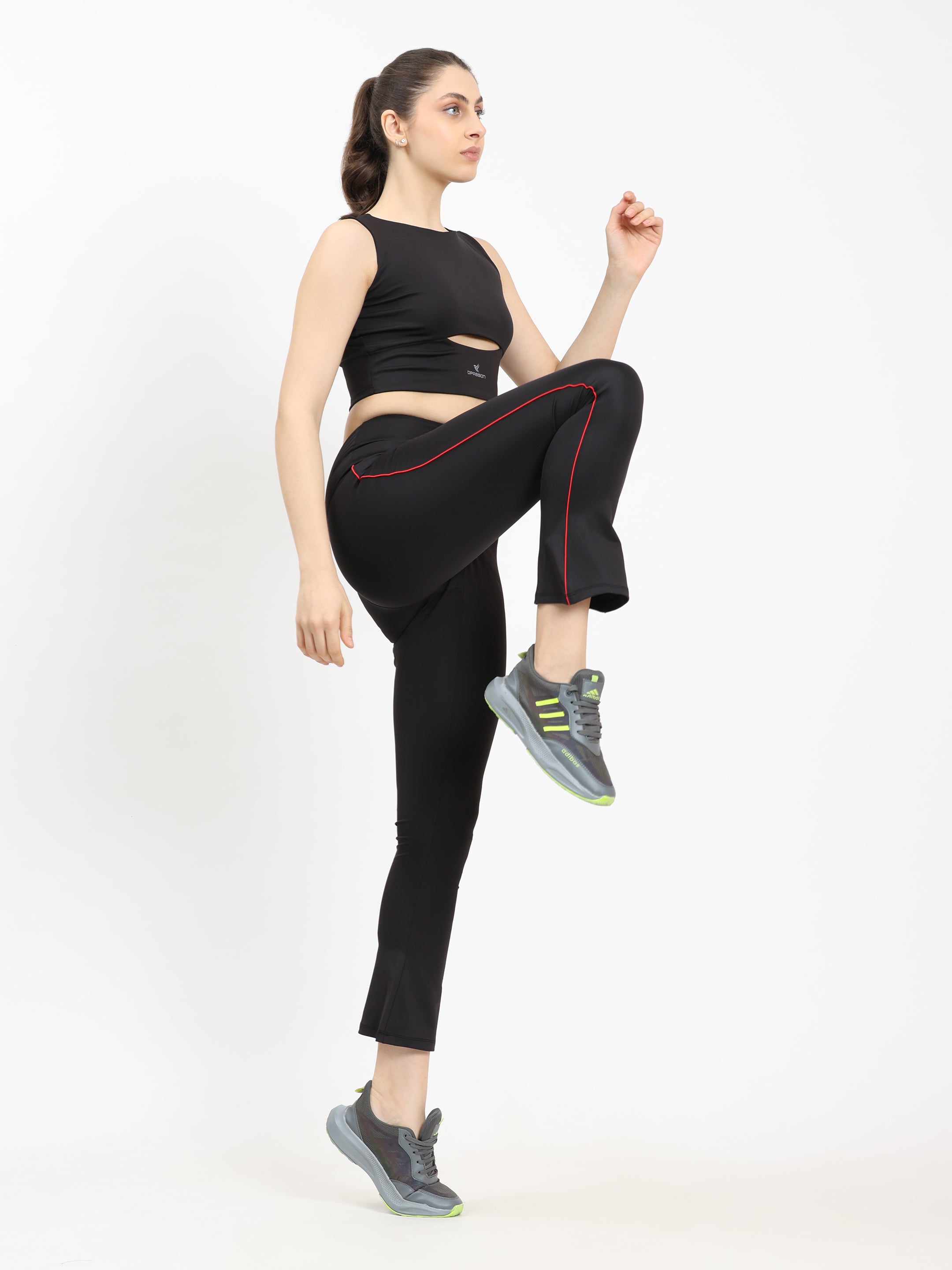 Imported Taiwan 4 Way Lycra 250 GSM Gym Tights