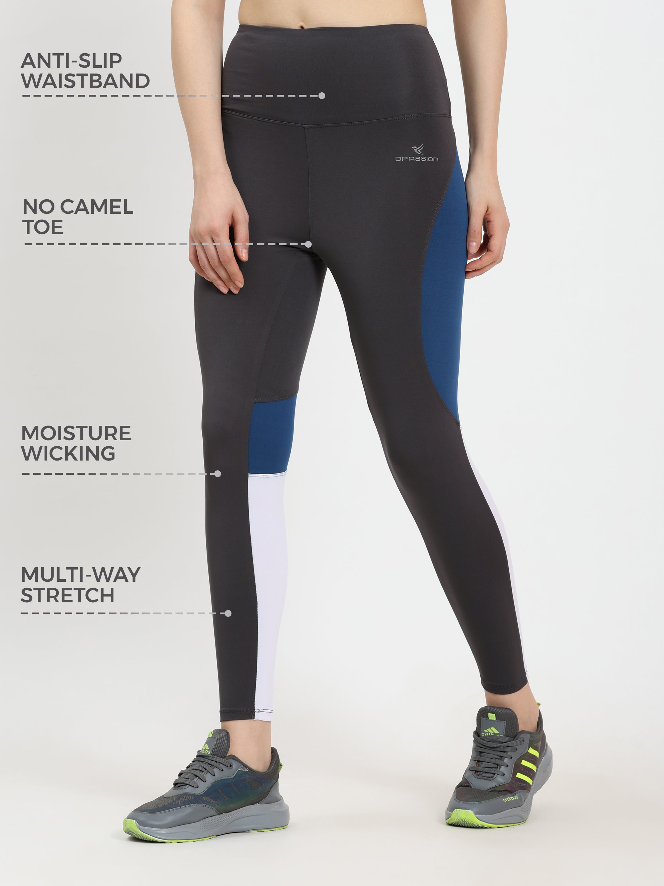 Imported Taiwan 4 Way Lycra 250 GSM Running Tights
