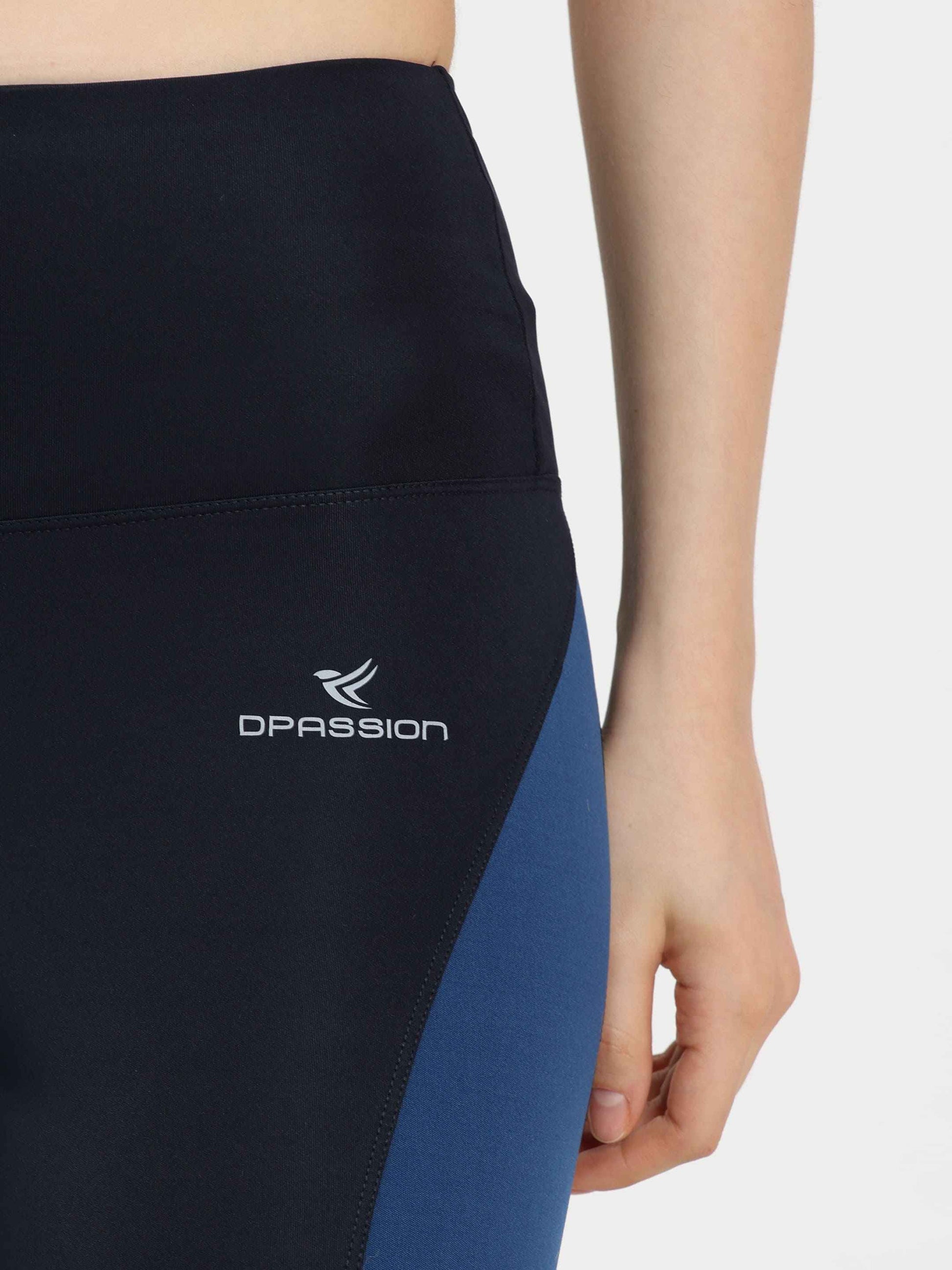 Dpassion SculptFit Colorblock Leggings – High Waist Performance Wear