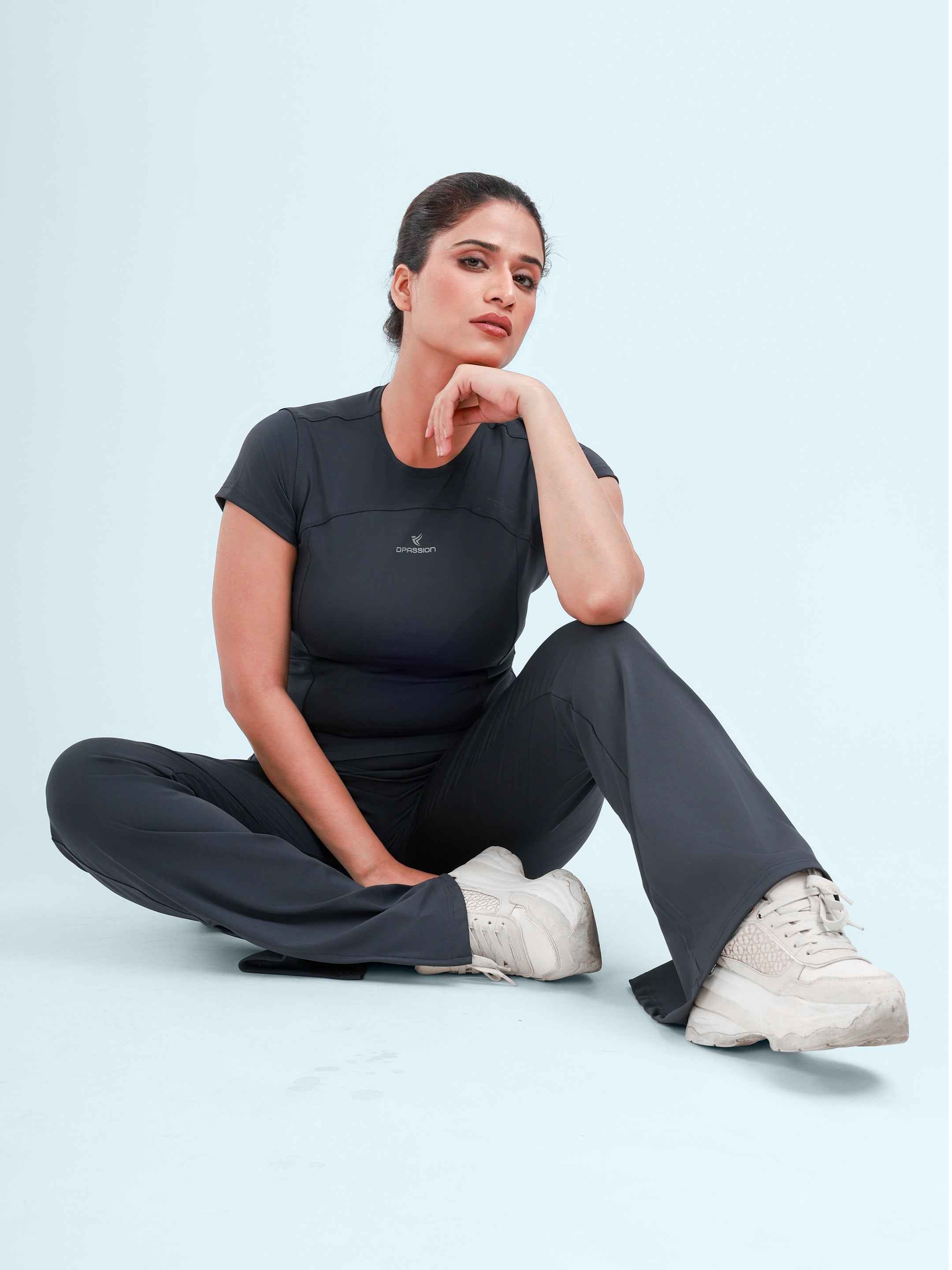Dpassion SculptFit Core Performance Tee Womens Activewear Gym Top