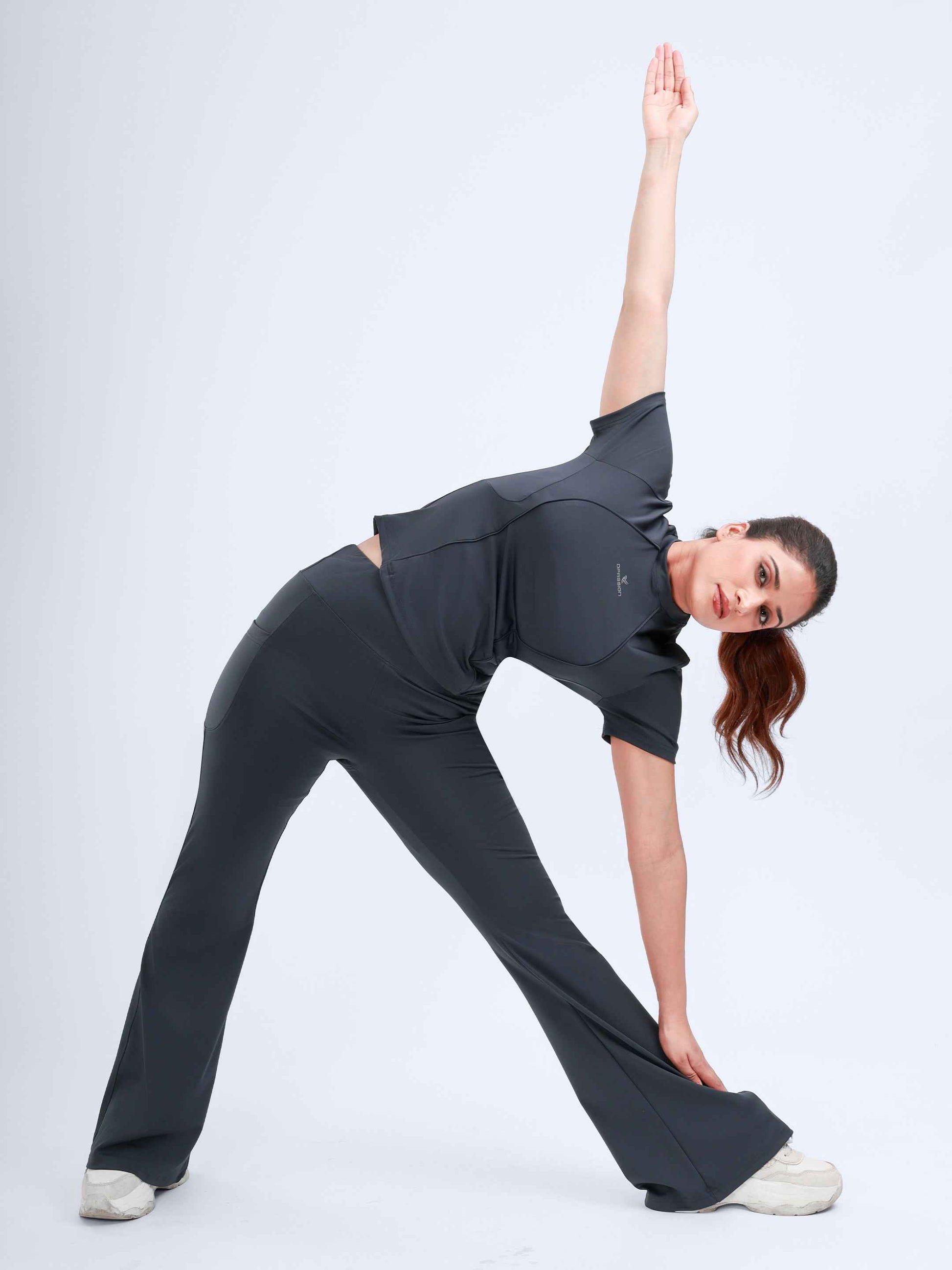 Dpassion Sculpt Flare Pants with Pocket – Premium Training Activewear